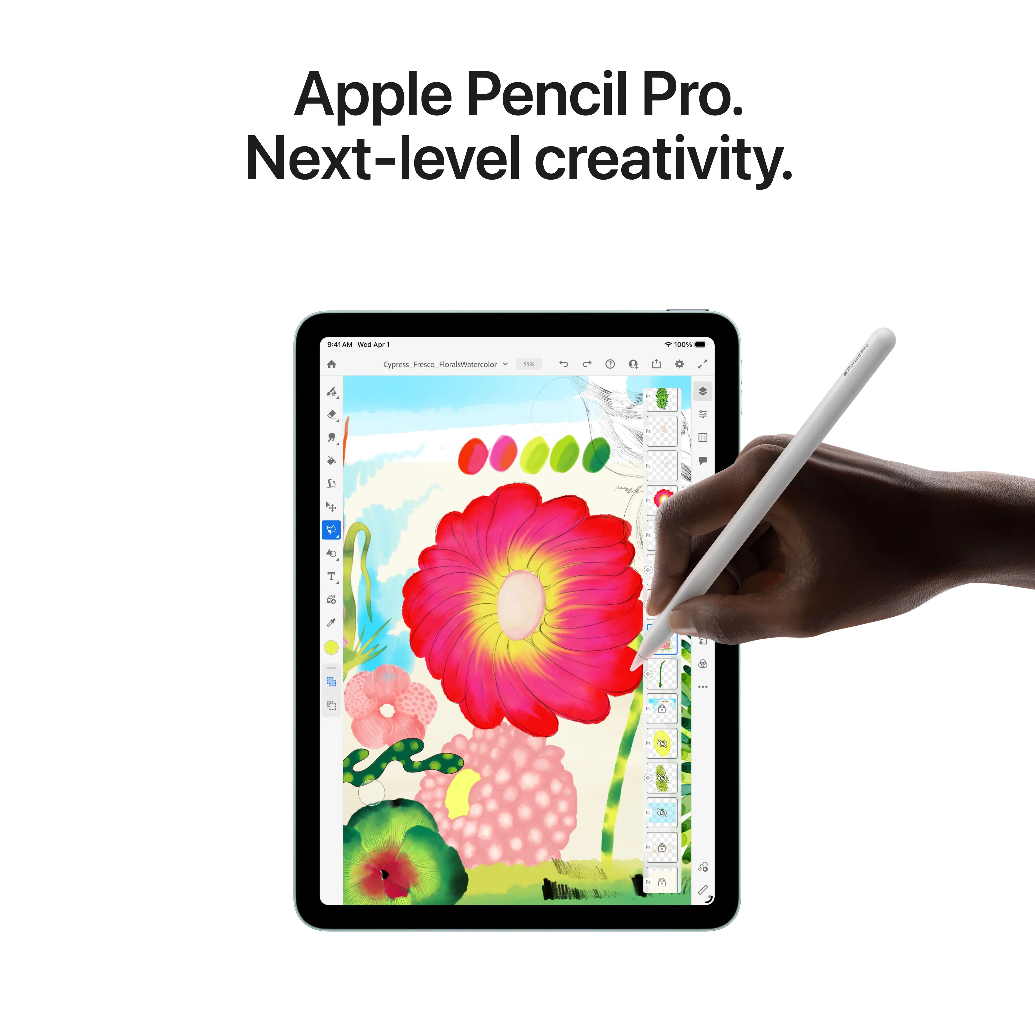 iPad Air 11-tommer Wi-Fi + Cellular 128GB - Stellargrå (M4) - Image 6