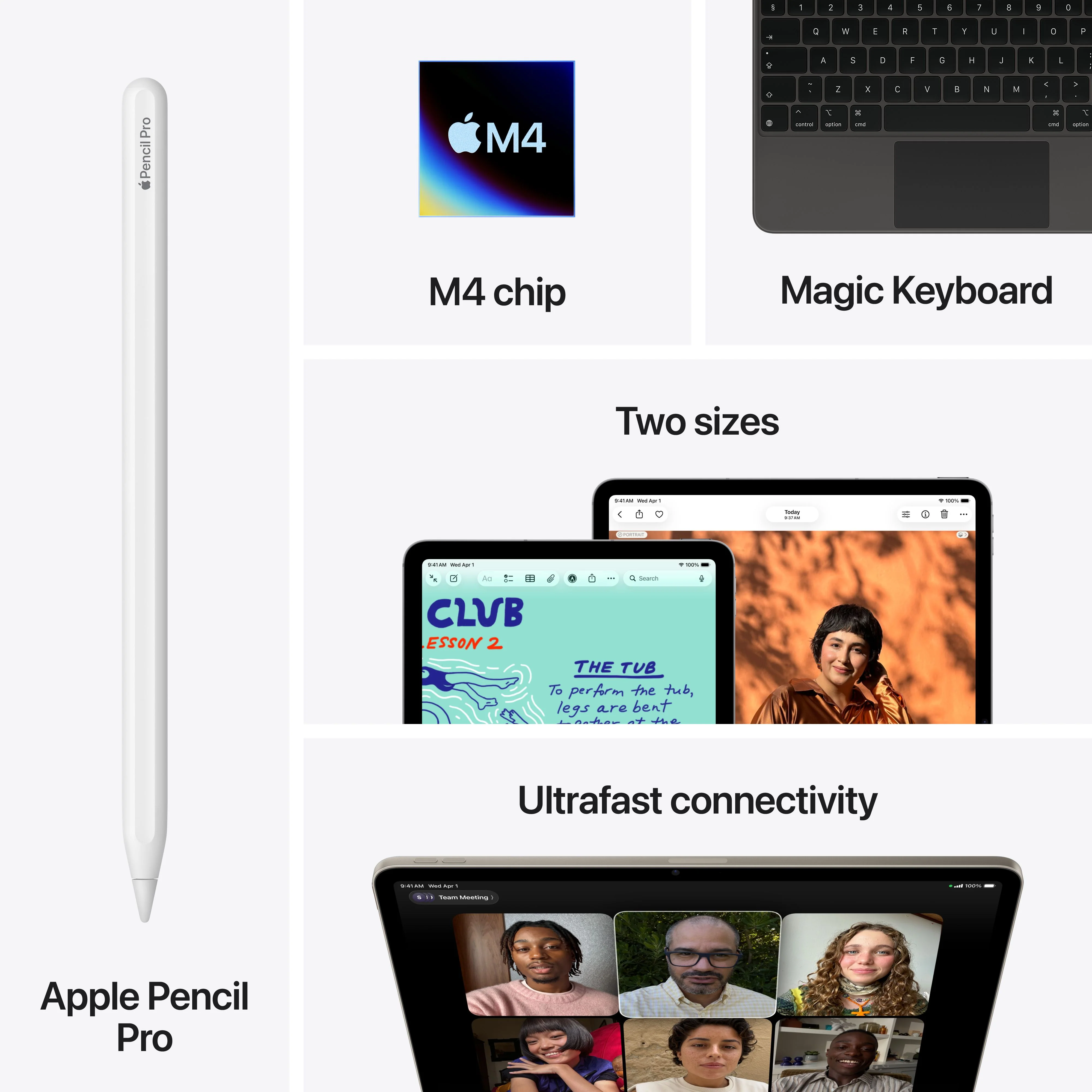 iPad Air 11-tommer Wi-Fi + Cellular 512GB - Stjerneskinn (M4) - Image 9