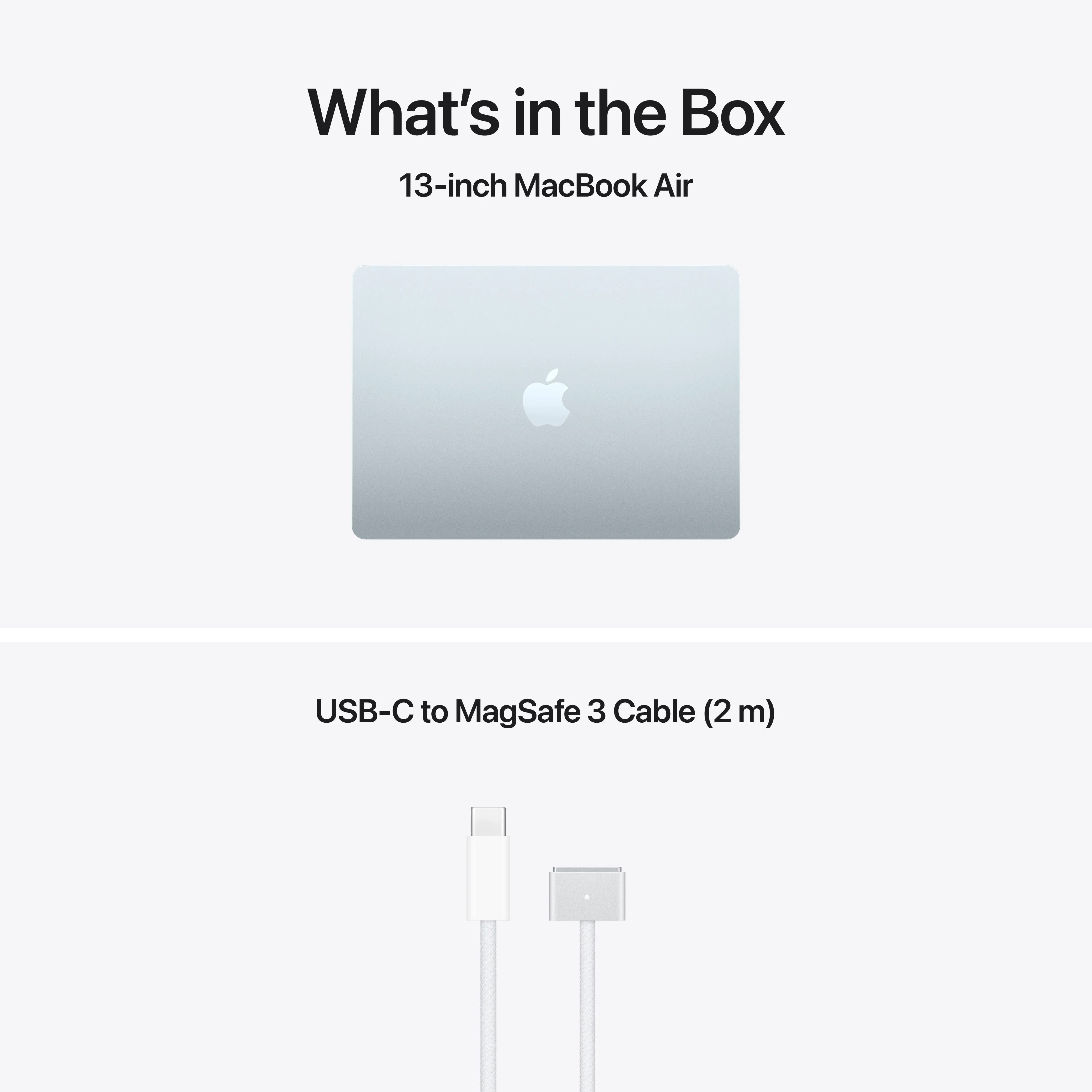 MacBook Air 13-tommer M5 24GB Minne 1TB SSD - Himmelblå - Image 9