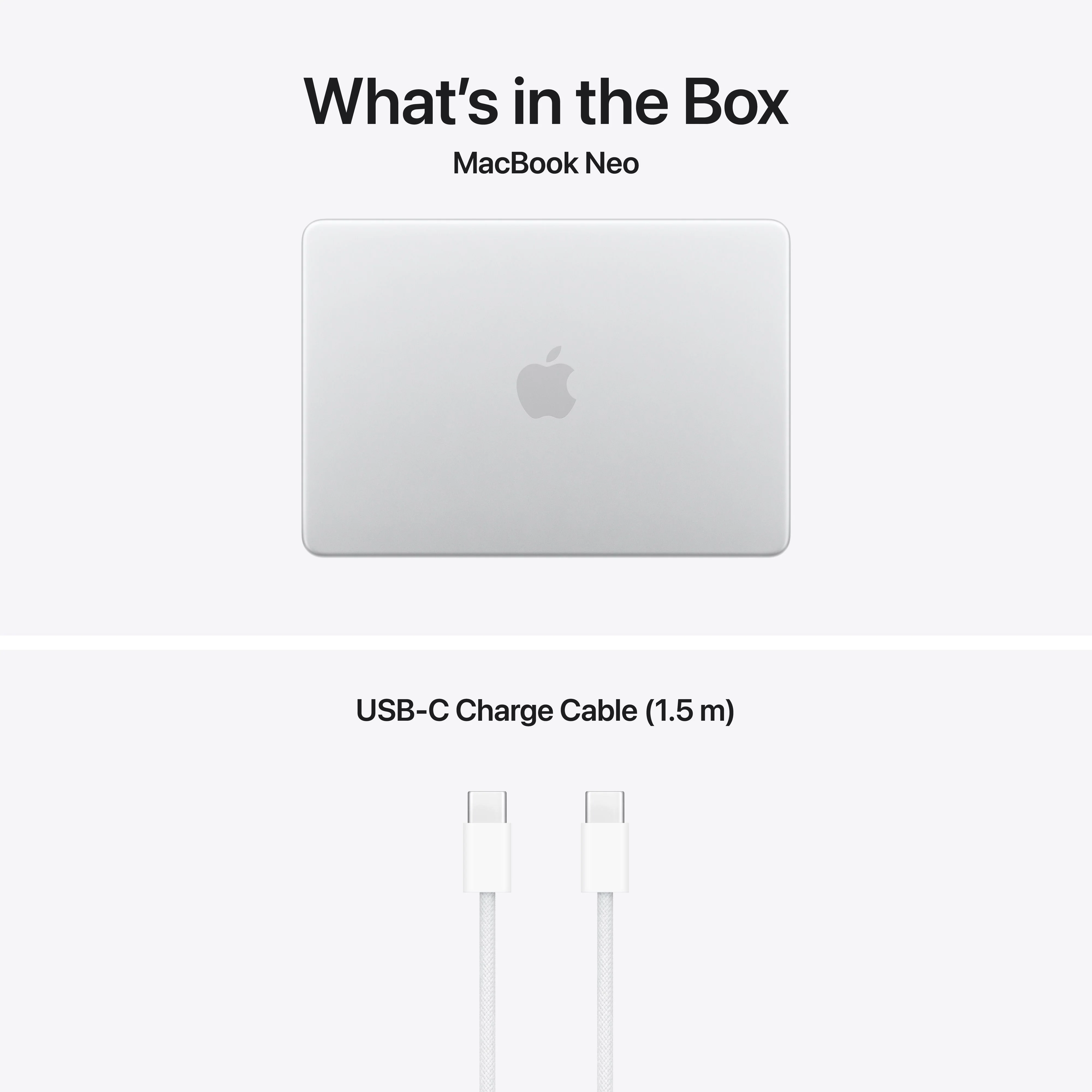 MacBook Neo 512GB SSD Magic Keyboard med Touch ID - Sølv - Image 10