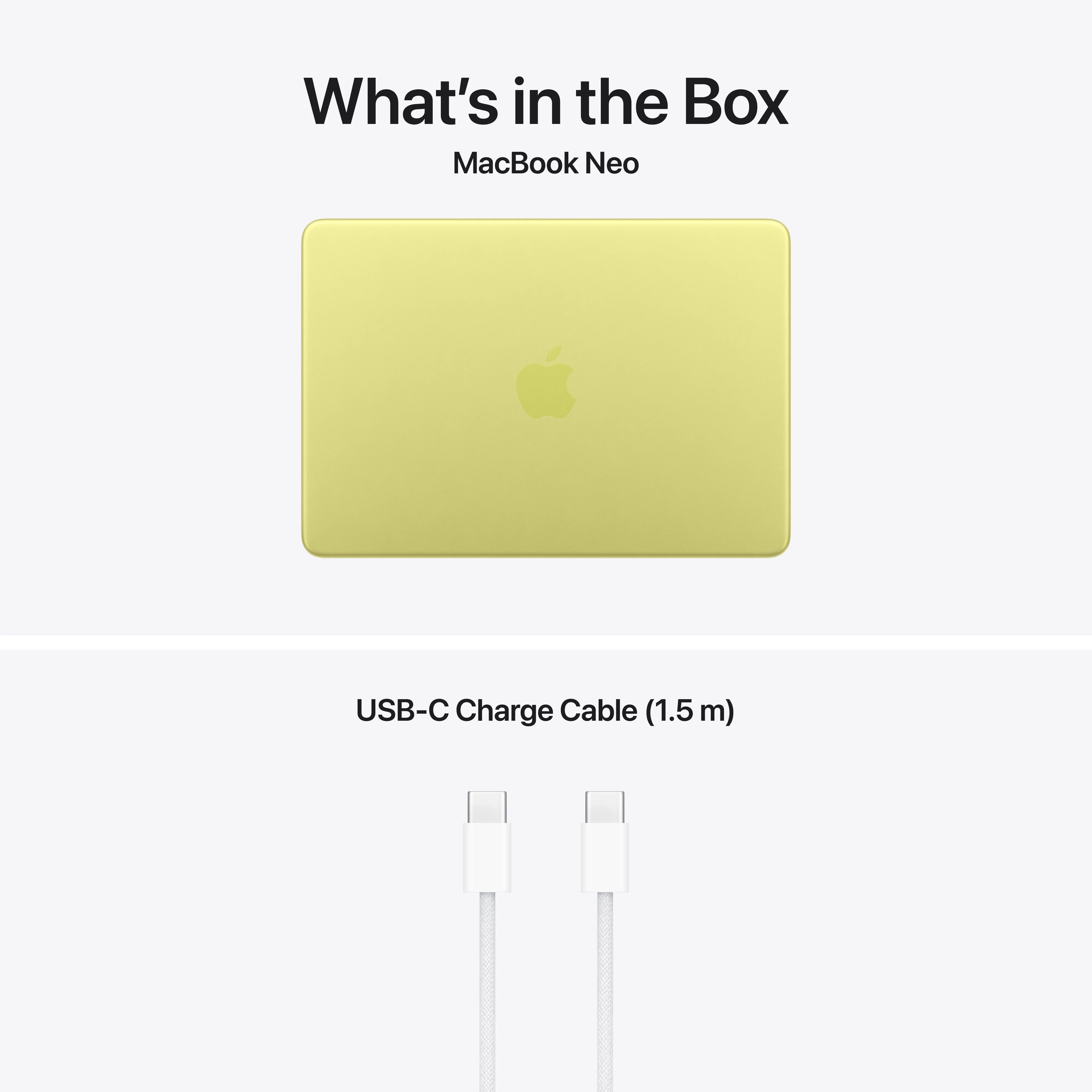 MacBook Neo 256GB SSD Magic Keyboard - Sitrus - Image 10