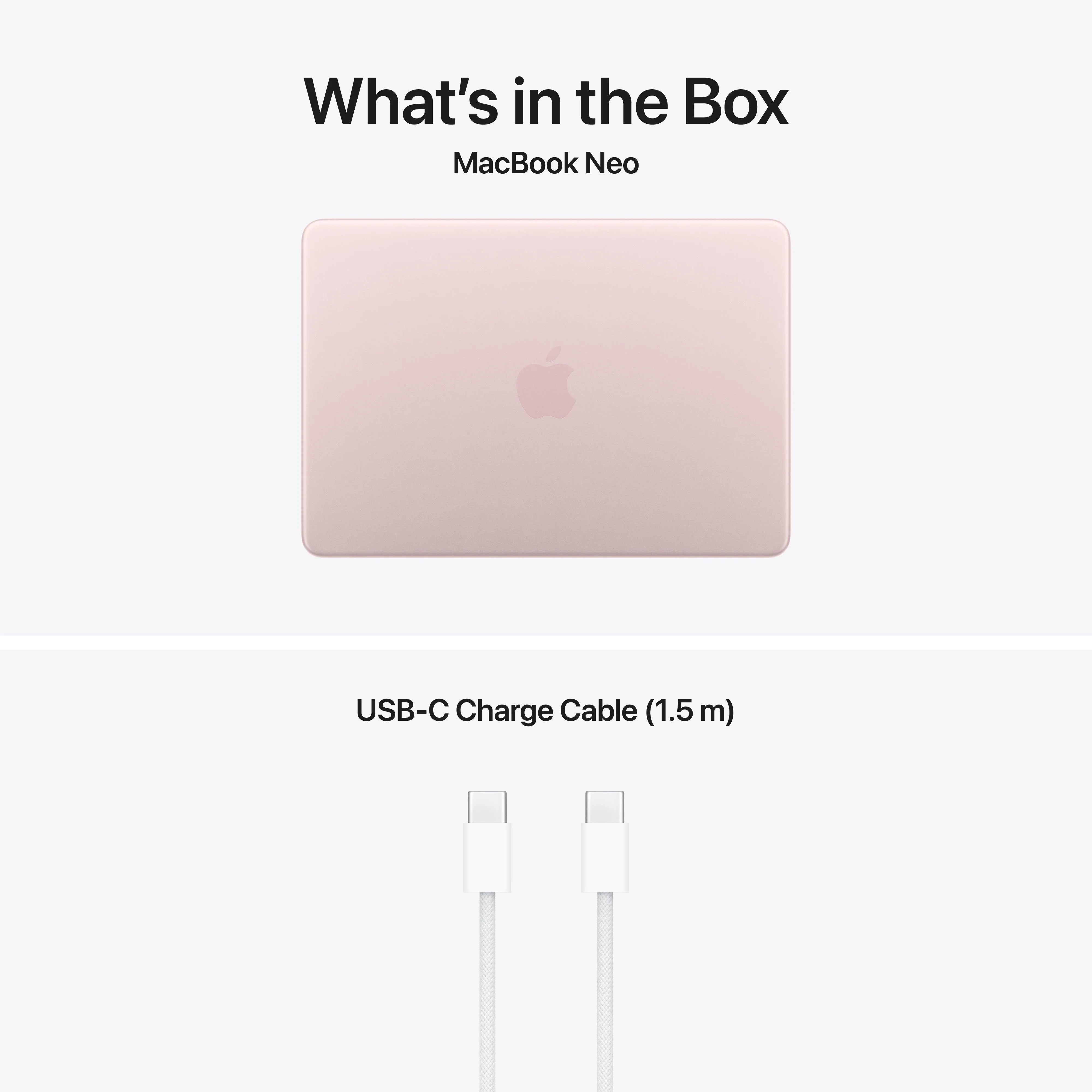 MacBook Neo 256GB SSD Magic Keyboard - Svak rosa - Image 10