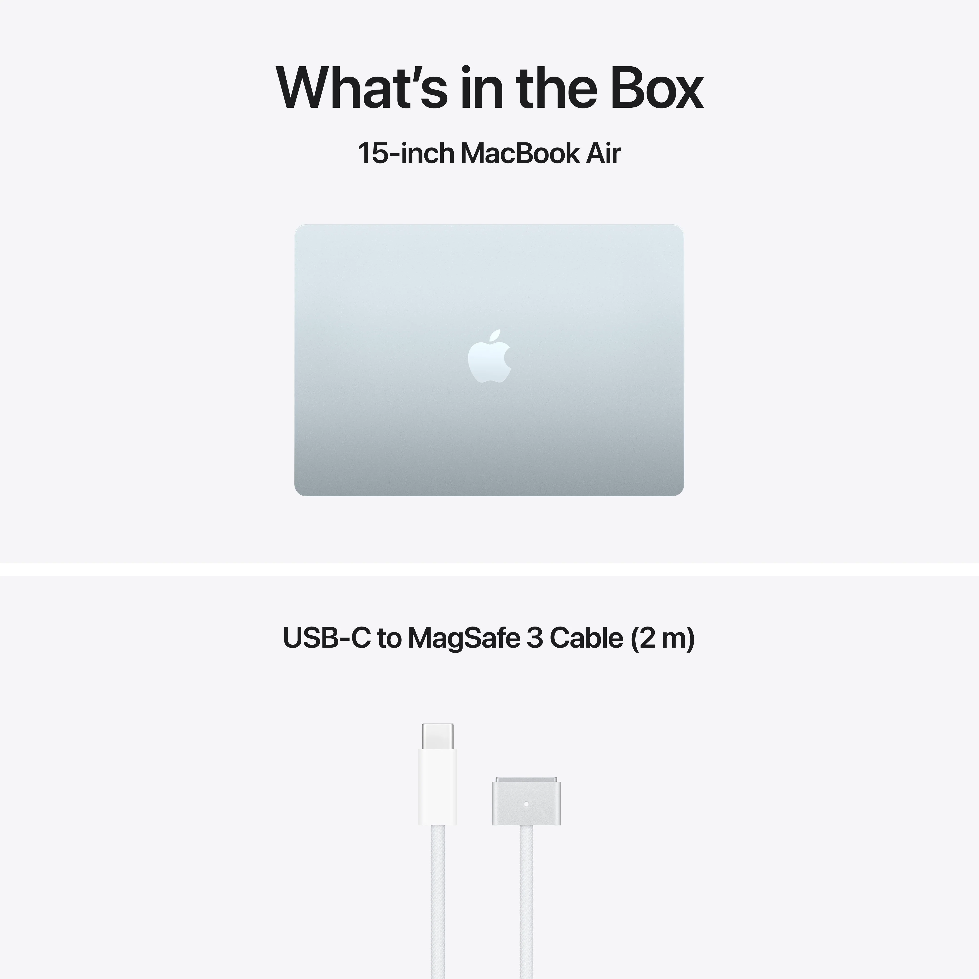 MacBook Air 15-tommer M5 16GB Minne 512GB SSD - Himmeblå - Image 9