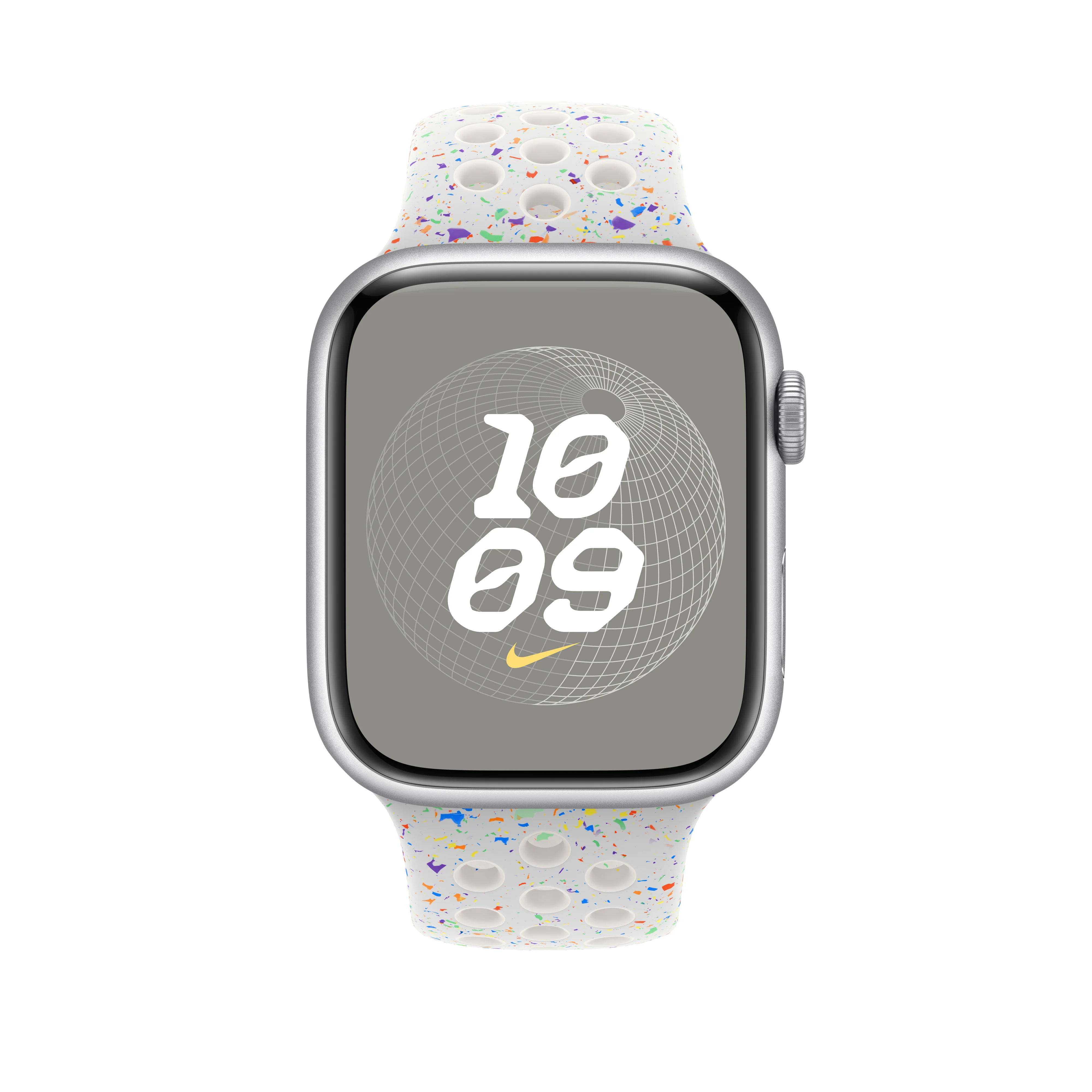 49/46 mm Pure Platinum Nike Sport Band - M/L - Image 3
