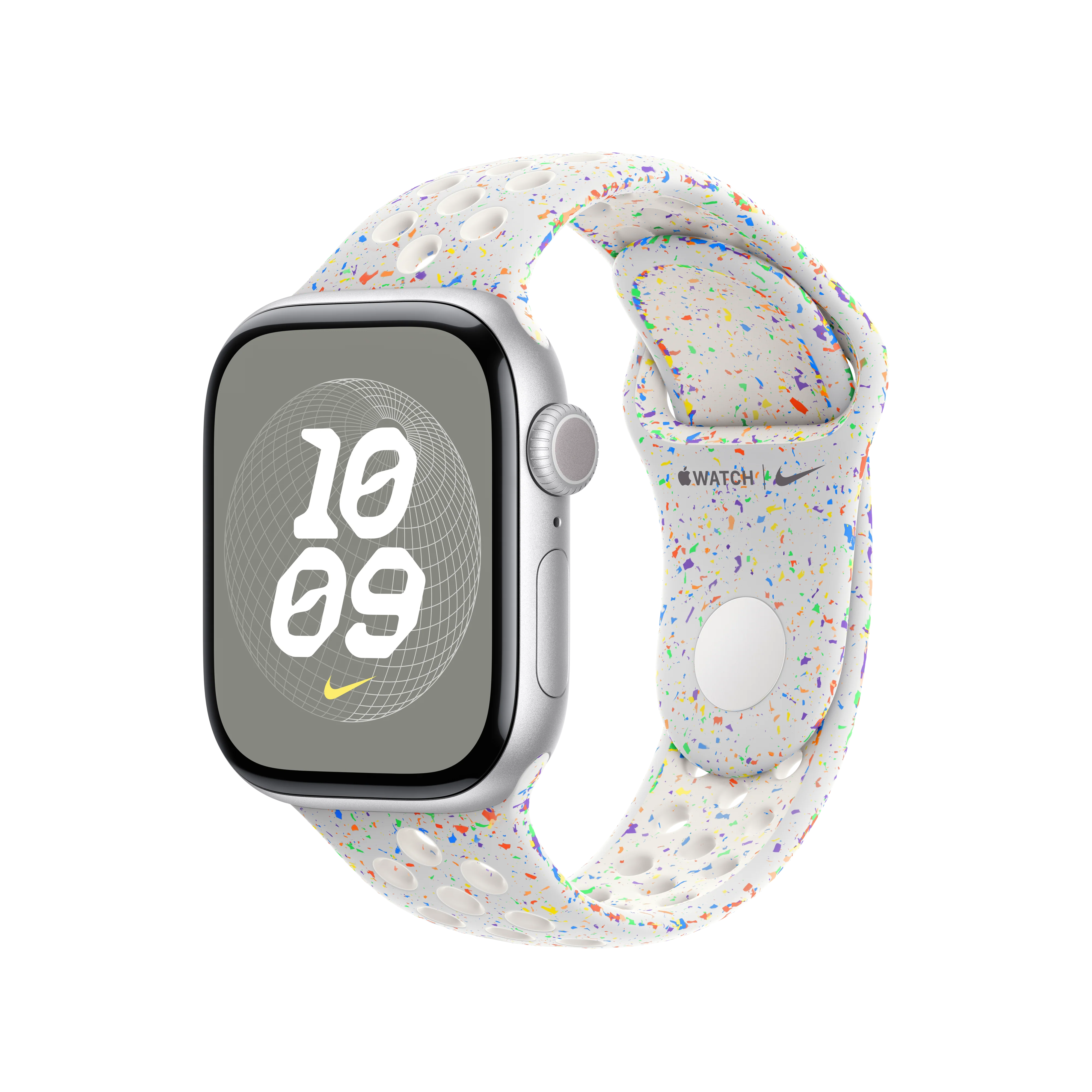 42/41 mm Pure Platinum Nike Sport Band - S/M - Image 2
