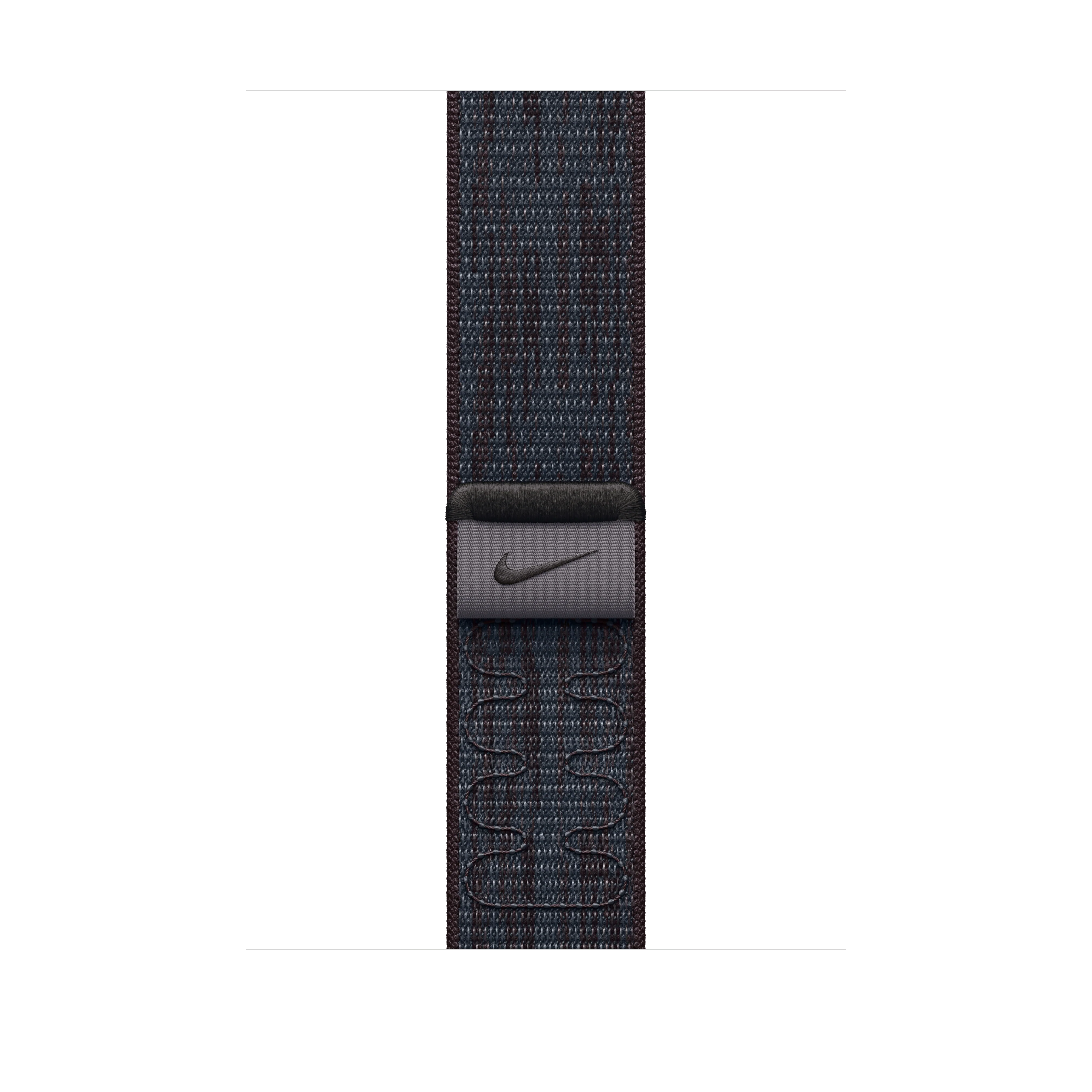 49/46 mm Black/Blue Nike Sport Loop