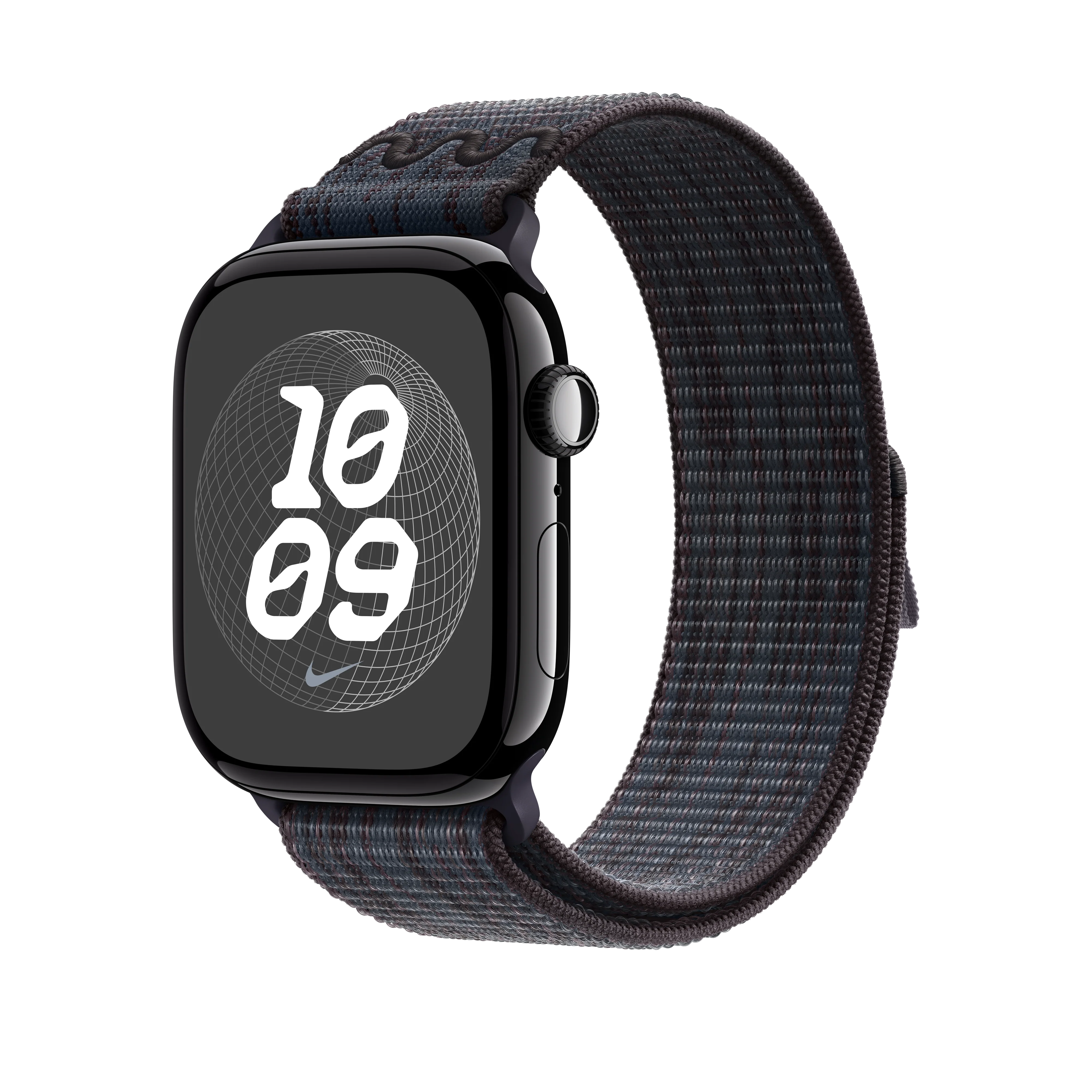 49/46 mm Black/Blue Nike Sport Loop - Image 2