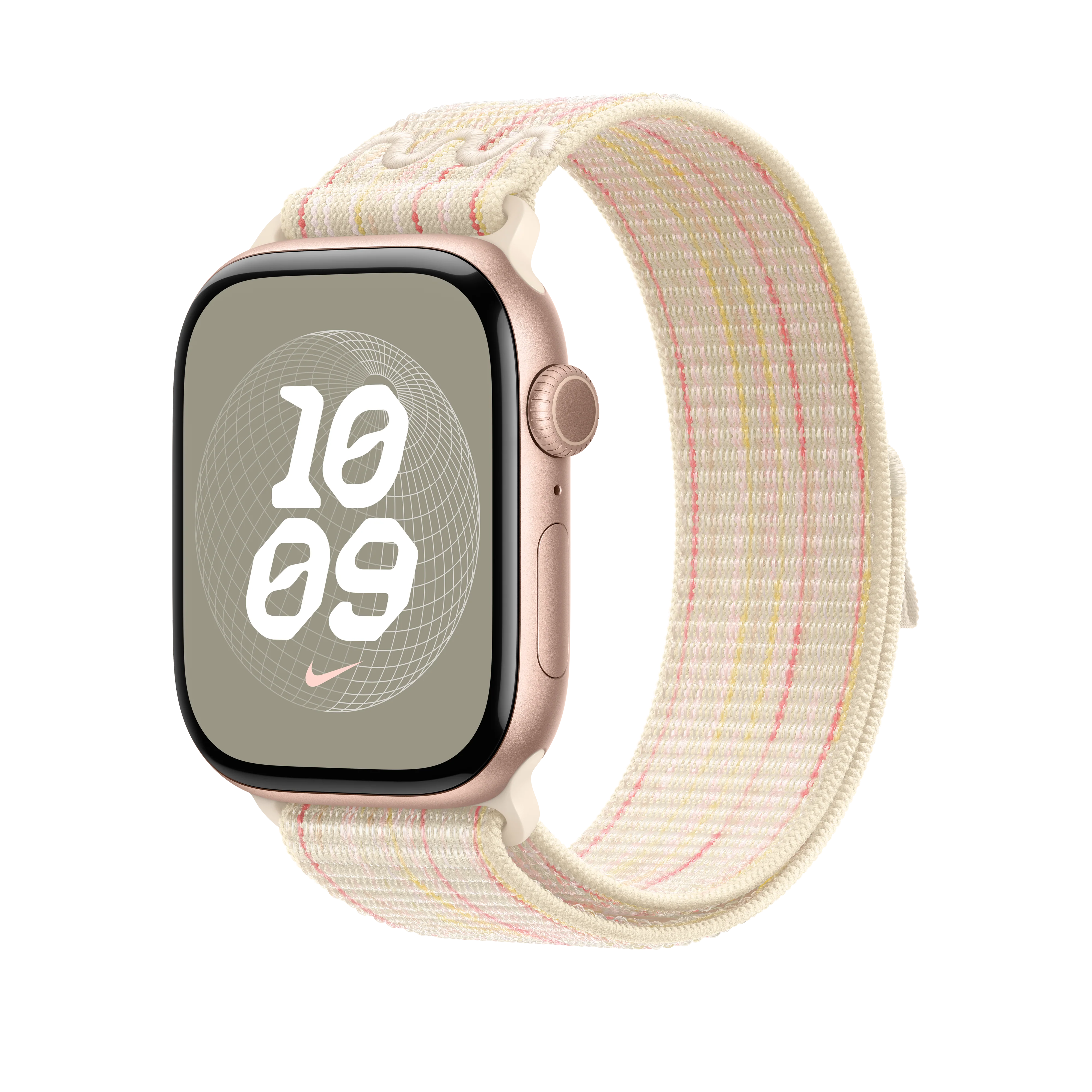49/46 mm Starlight/Pink Nike Sport Loop - Image 2