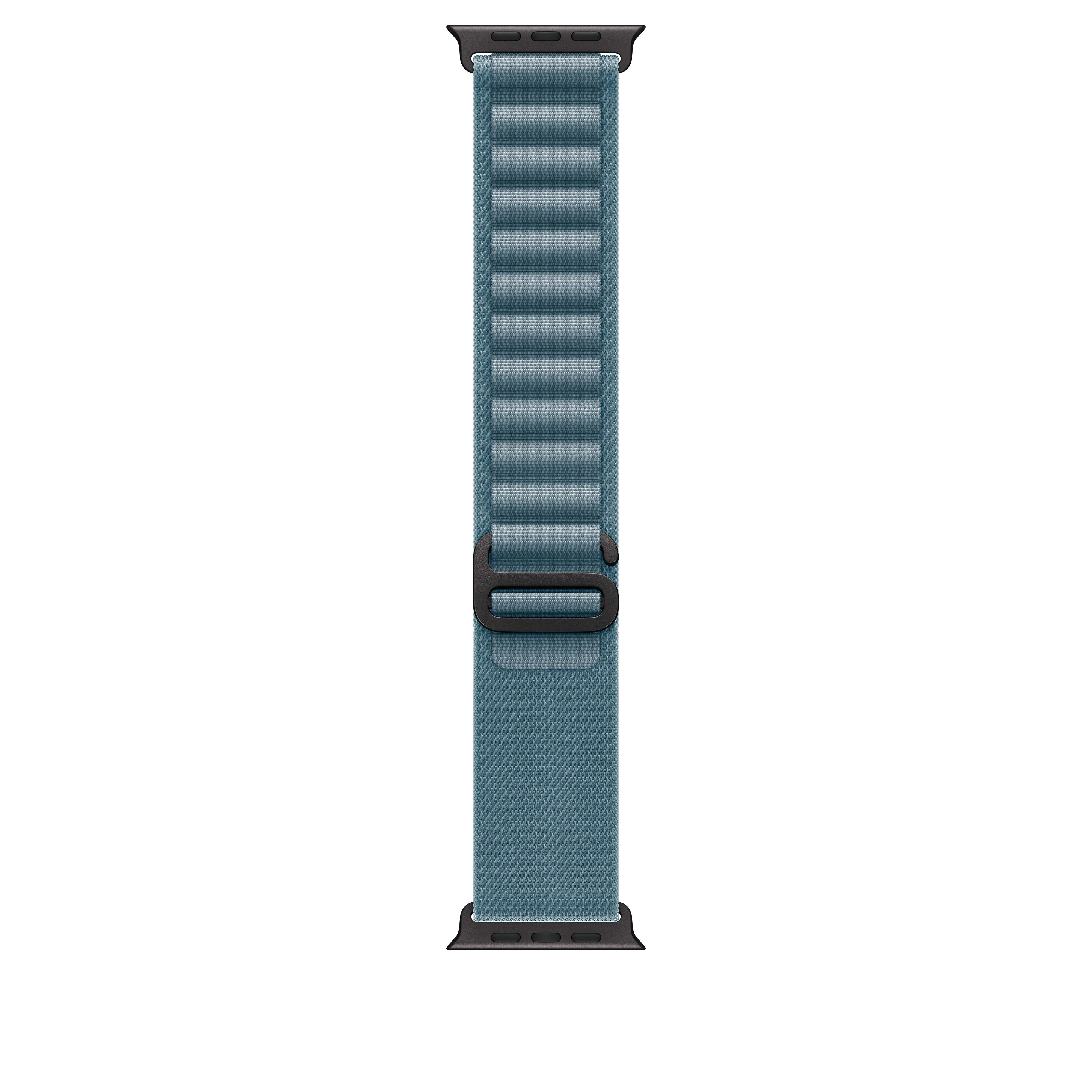 49/46 mm Light Blue Alpine Loop - Medium - Black Titanium Finish
