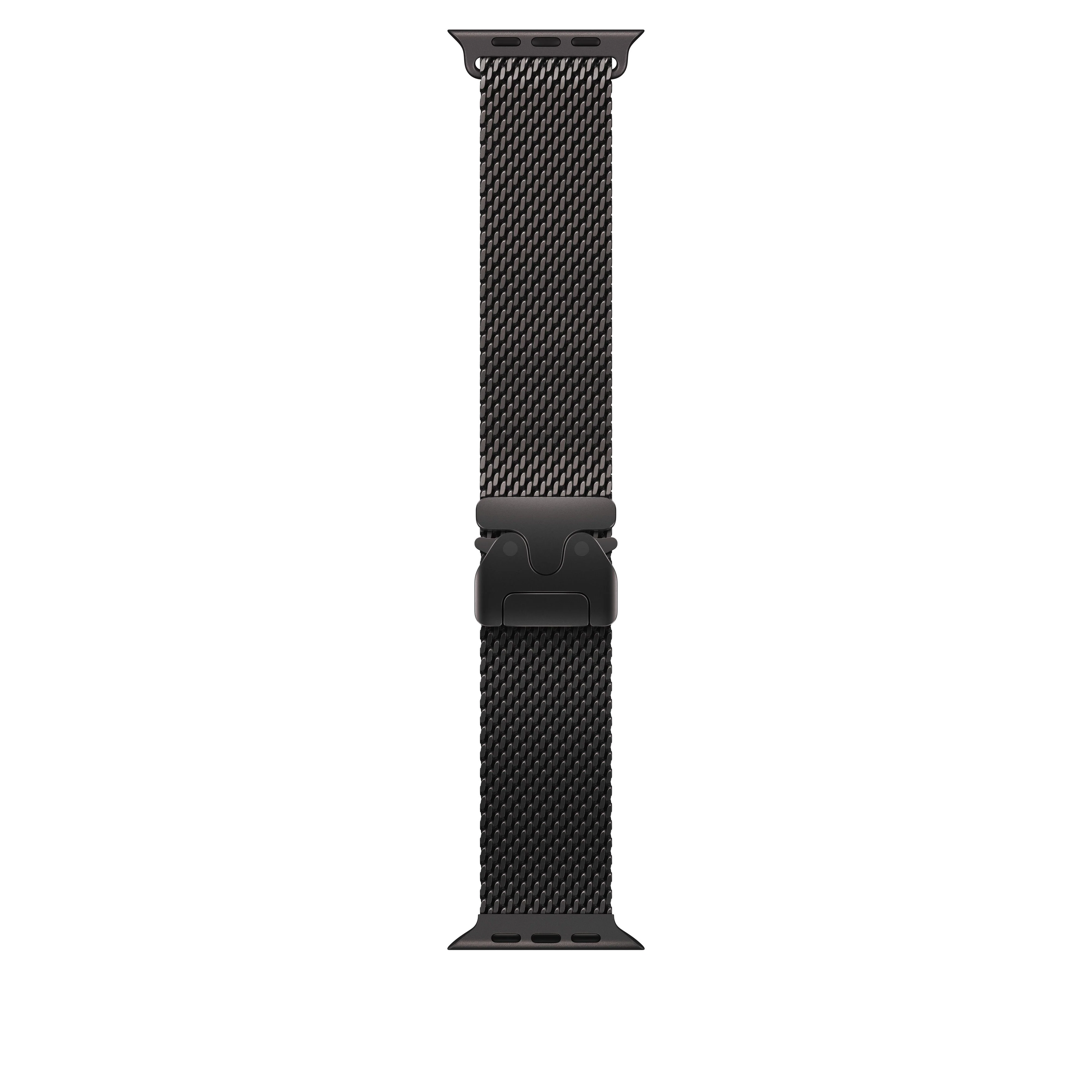 49/46 mm Black Titanium Milanese Loop - Small