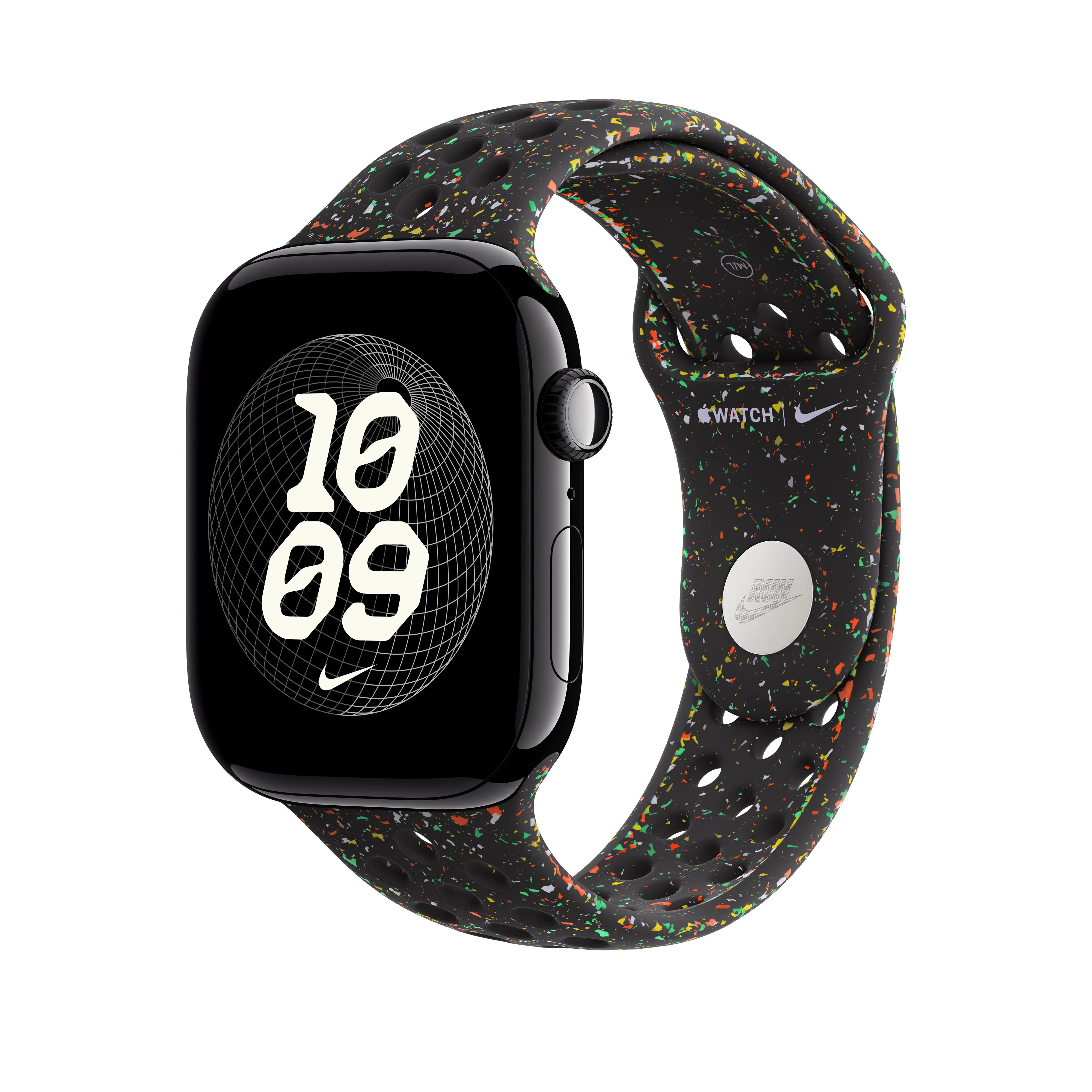 49/46 mm Midnight Black Nike Sport Band - S/M - Image 2