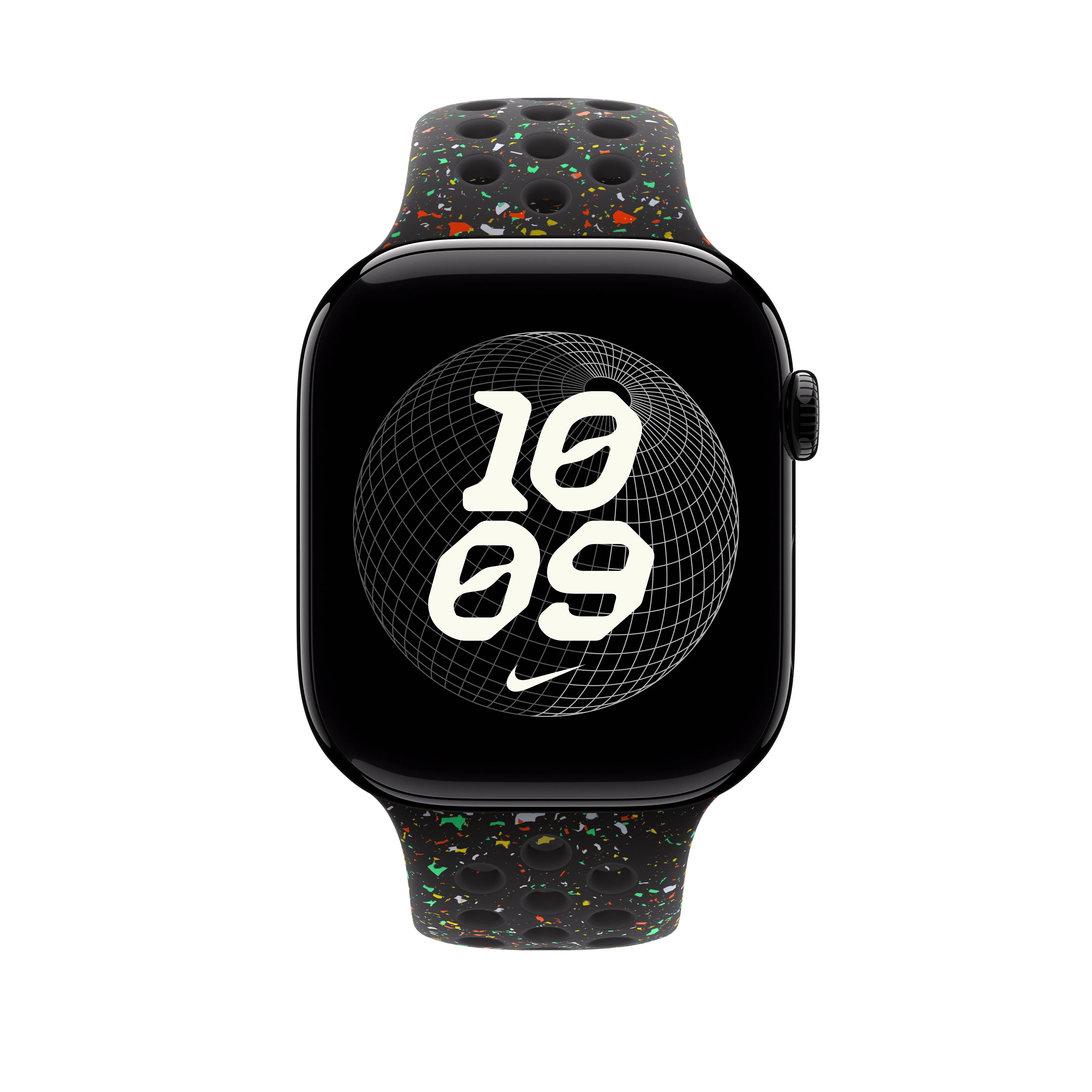 49/46 mm Midnight Black Nike Sport Band - S/M - Image 3