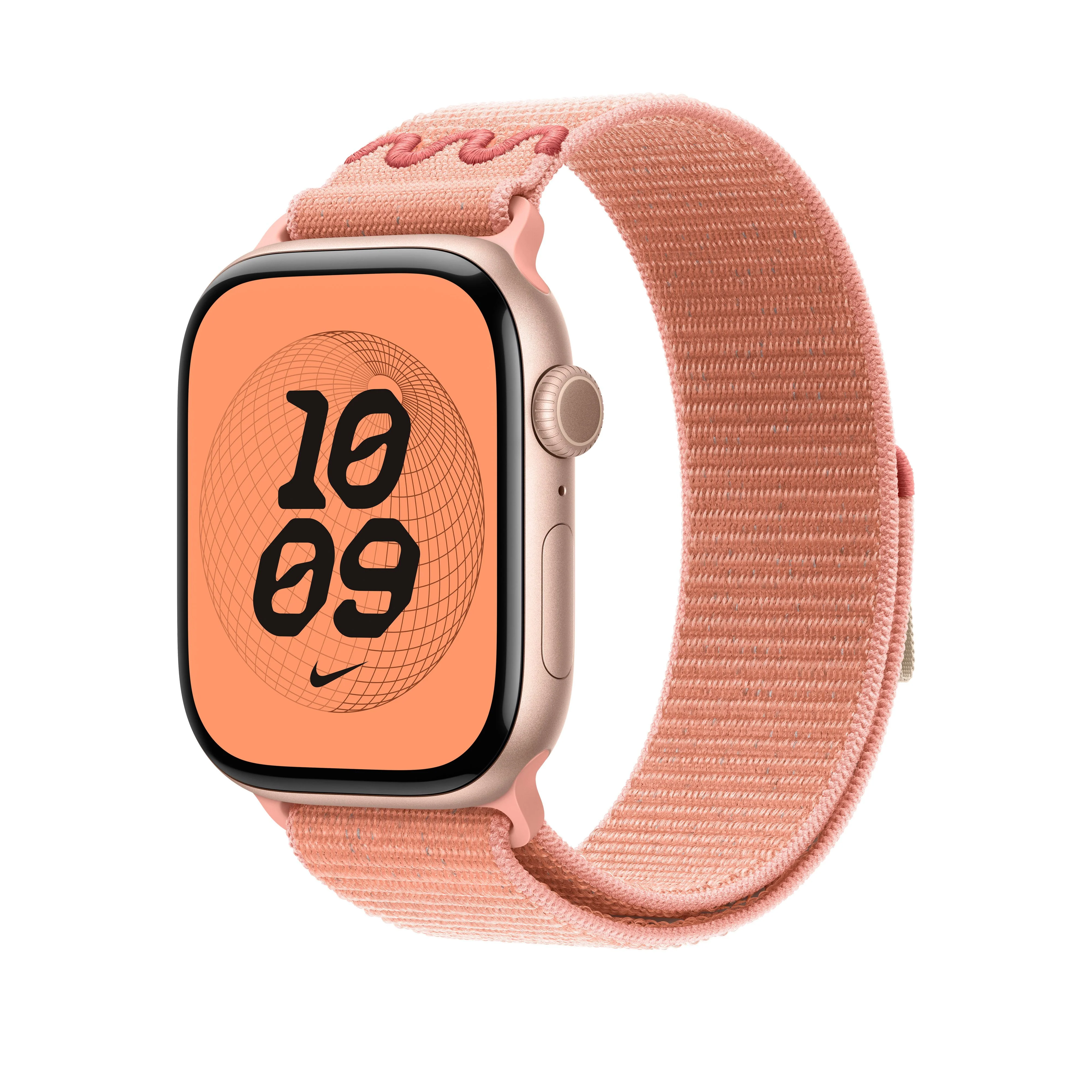 49/46 mm Alpenglow Pink Nike Sport Loop - Image 2