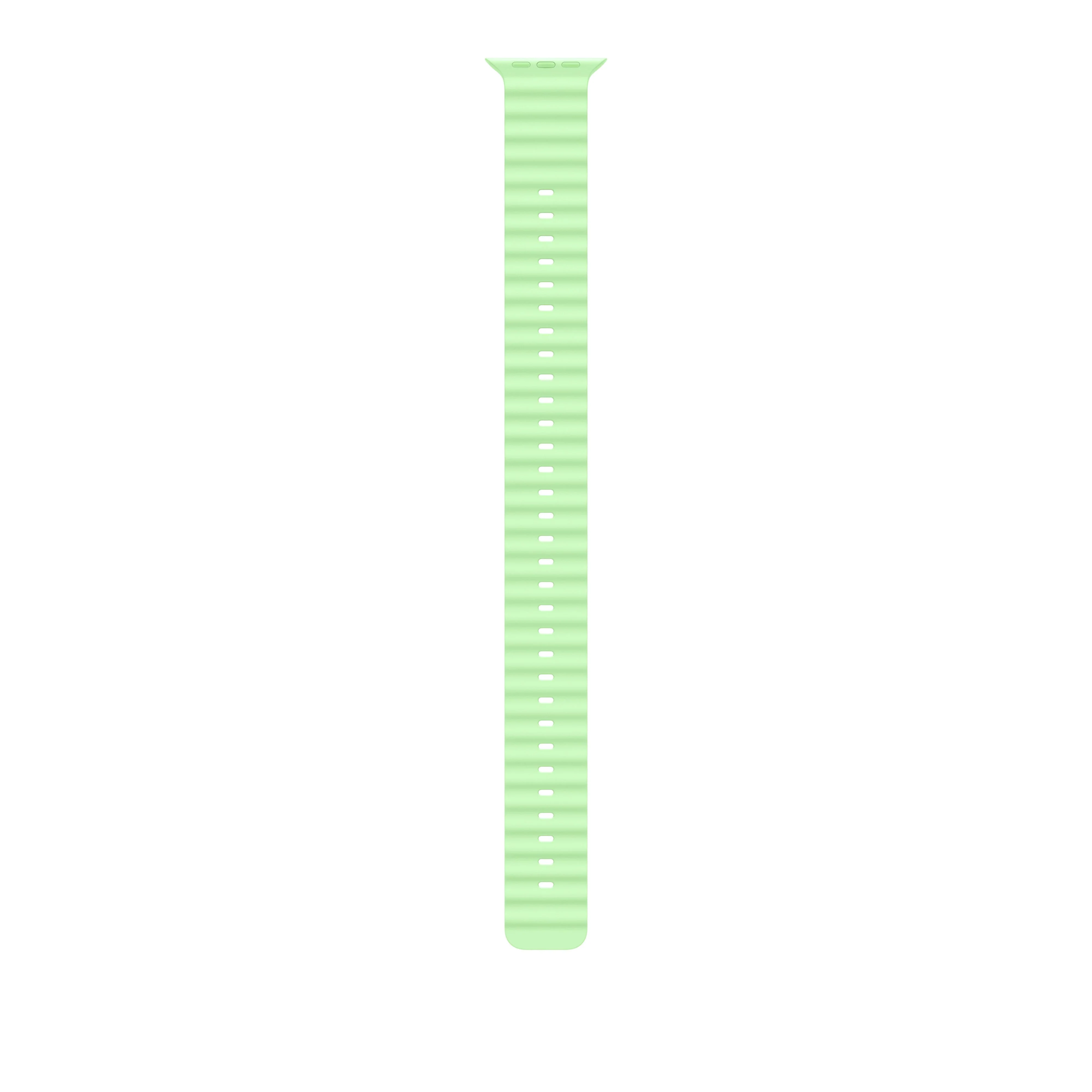 49/46 mm Neon Green Ocean Band Extension - Black Titanium Finish