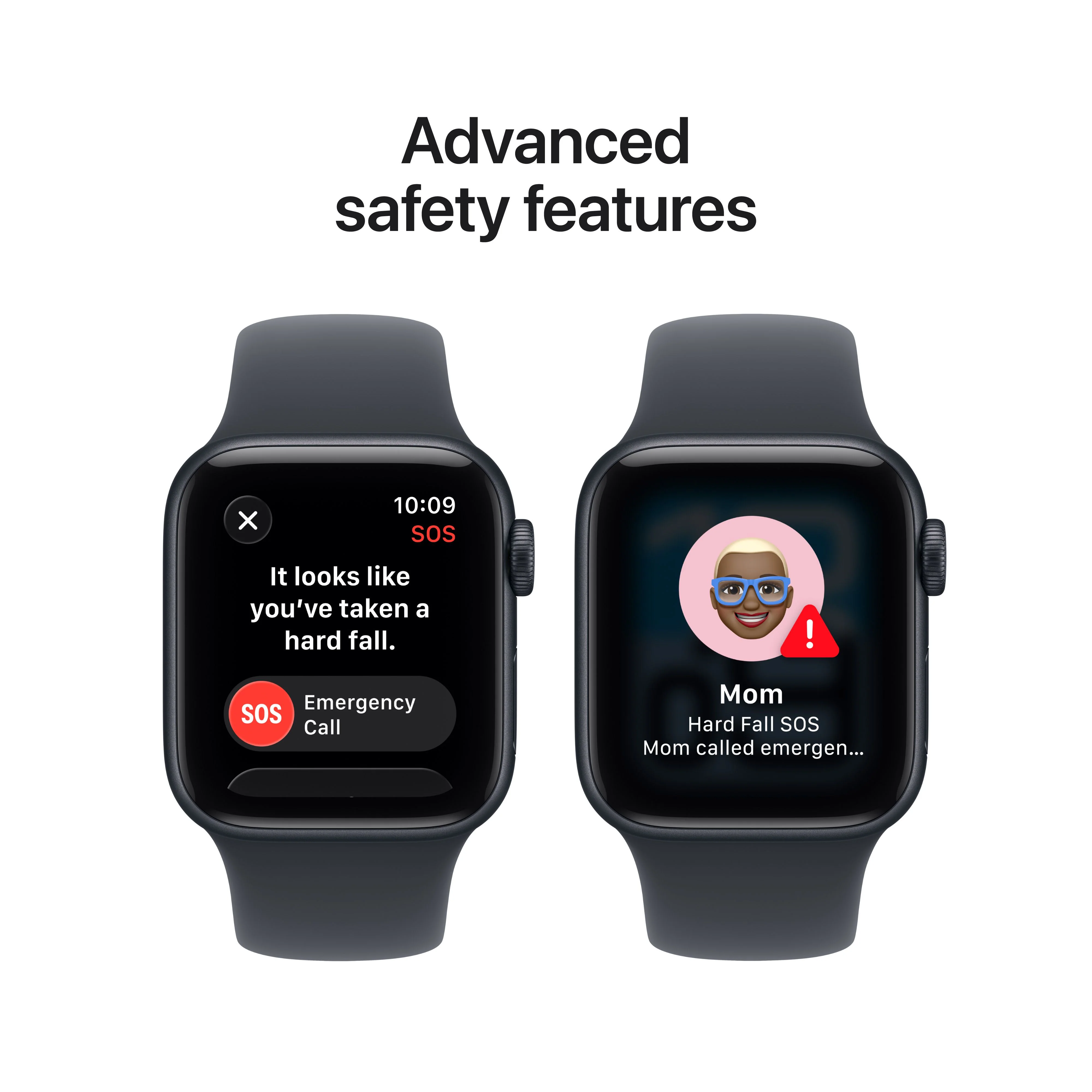 Apple Watch SE 3 GPS + Cellular 40mm Midnight Aluminium Case with Midnight Sport Band - S/M - Image 7