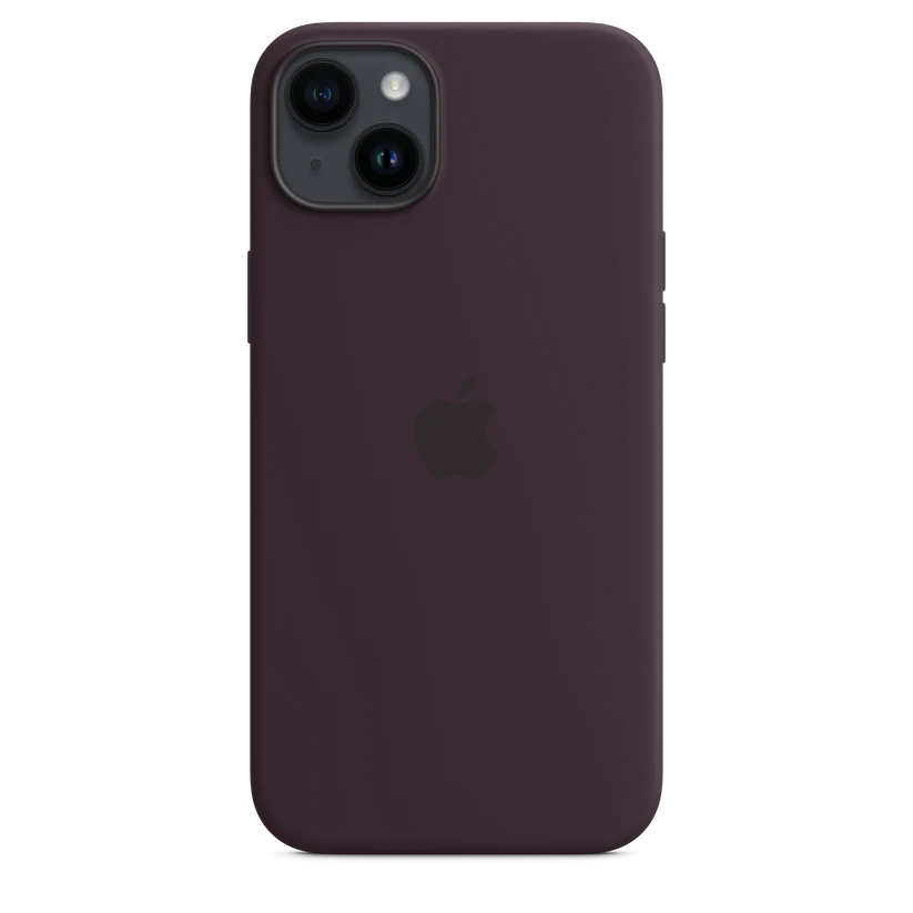 Apple Silikondeksel med MagSafe til iPhone 14 Plus - Elderberry - Image 2