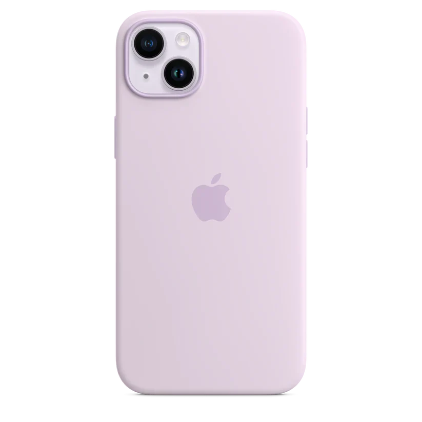 Apple Silikondeksel med MagSafe til iPhone 14 Plus - Lilac