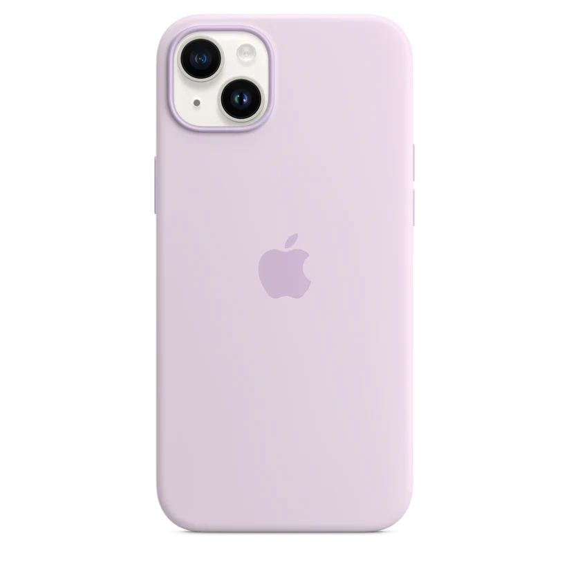 Apple Silikondeksel med MagSafe til iPhone 14 Plus - Lilac - Image 2