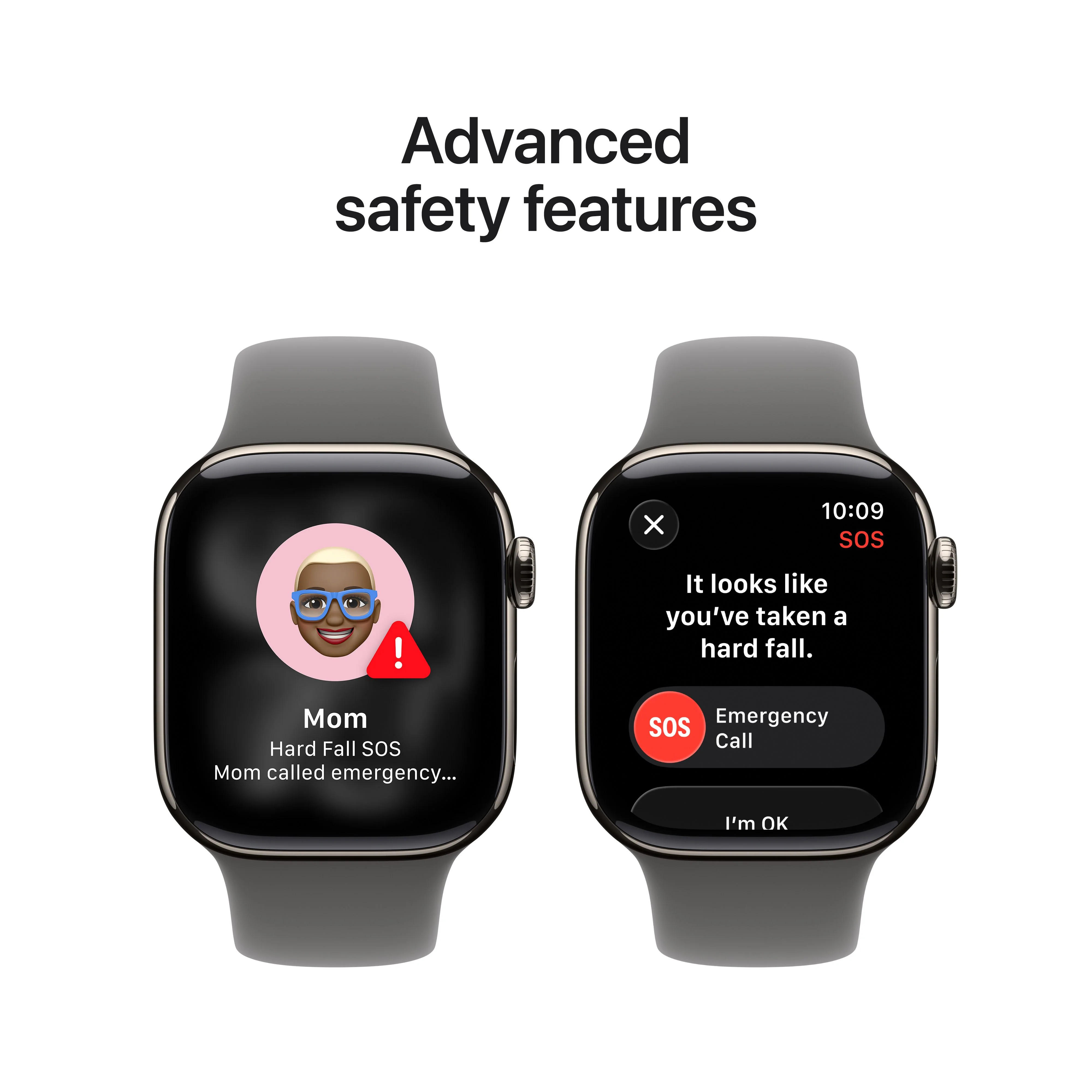 Apple Watch Series 11 GPS + Cellular 42mm Natural Titanium Case with Stone Grey Sport Band - S/M - Image 6