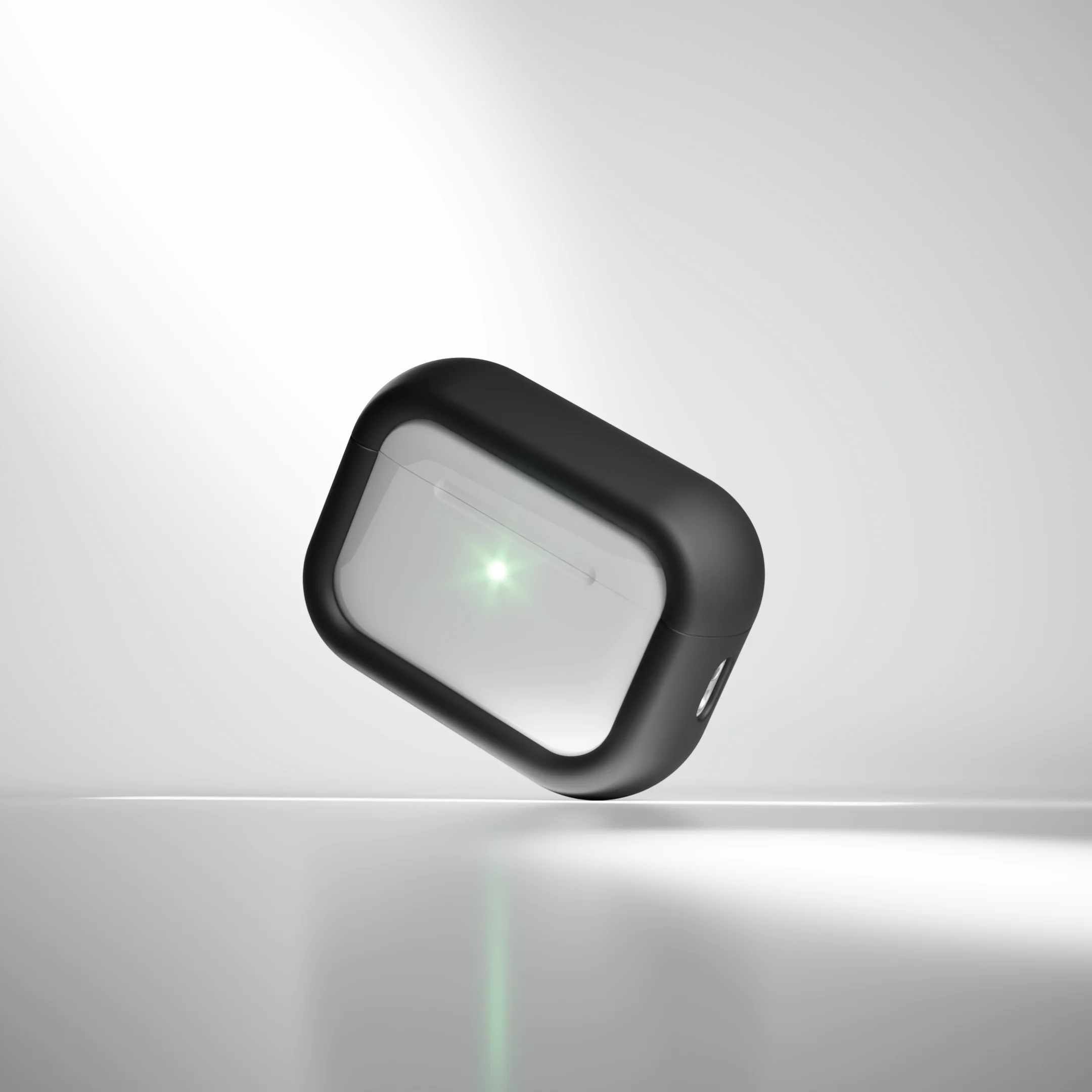 Arc Pulse Deksel i Aluminium til AirPods Pro 3 - Matt svart - Image 3