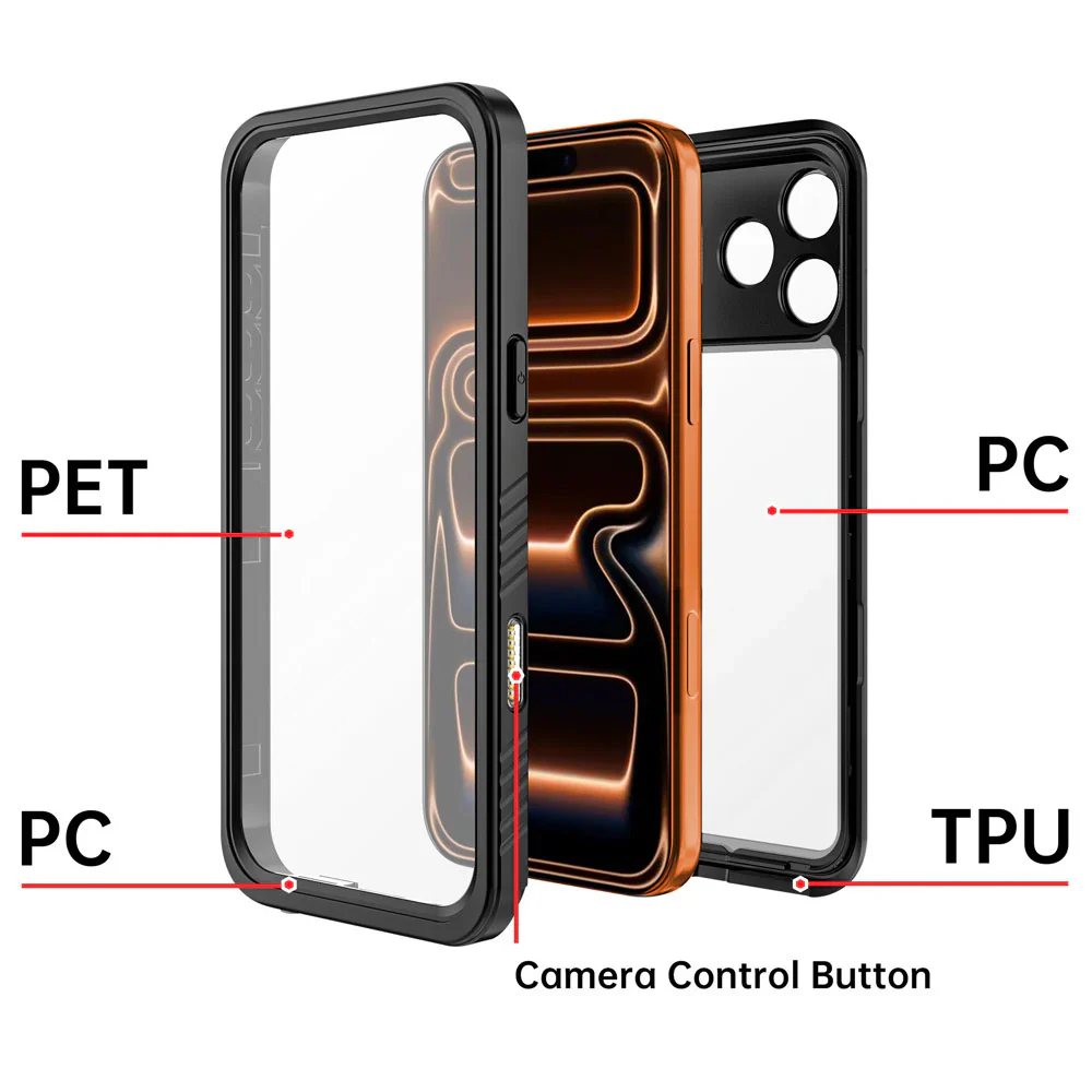Armor-X MX Vanntett Deksel til iPhone 17 Pro Max - Image 3