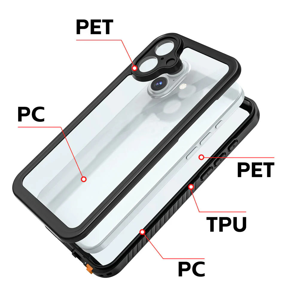 Armor-X MX Vanntett Deksel til iPhone 16 - Image 3