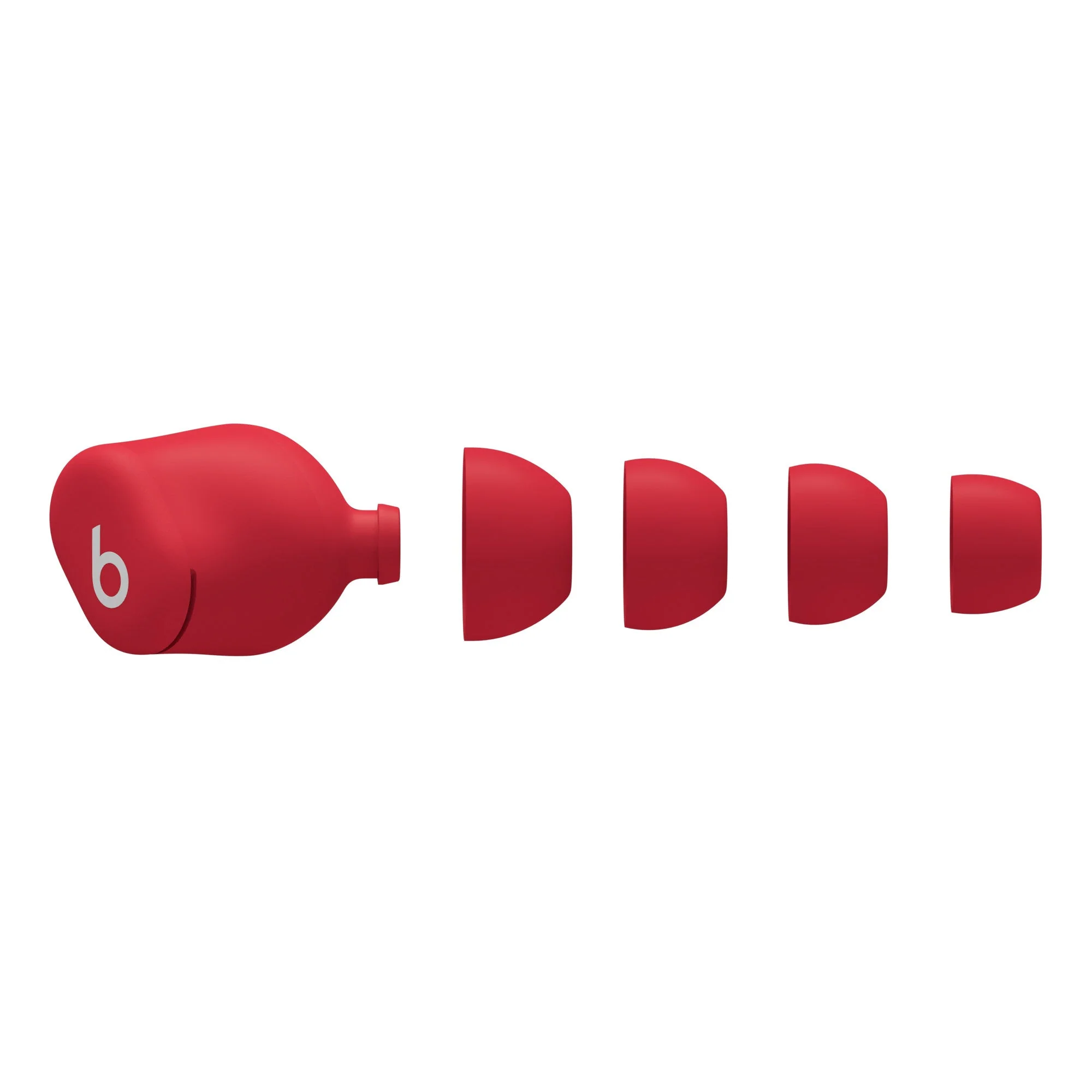 Beats Solo Buds Helt Trådløse Øretelefoner - Transparent rød - Image 5