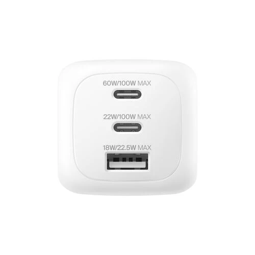 Belkin 100W 3-port BoostCharge Pro Vegglader - Image 2
