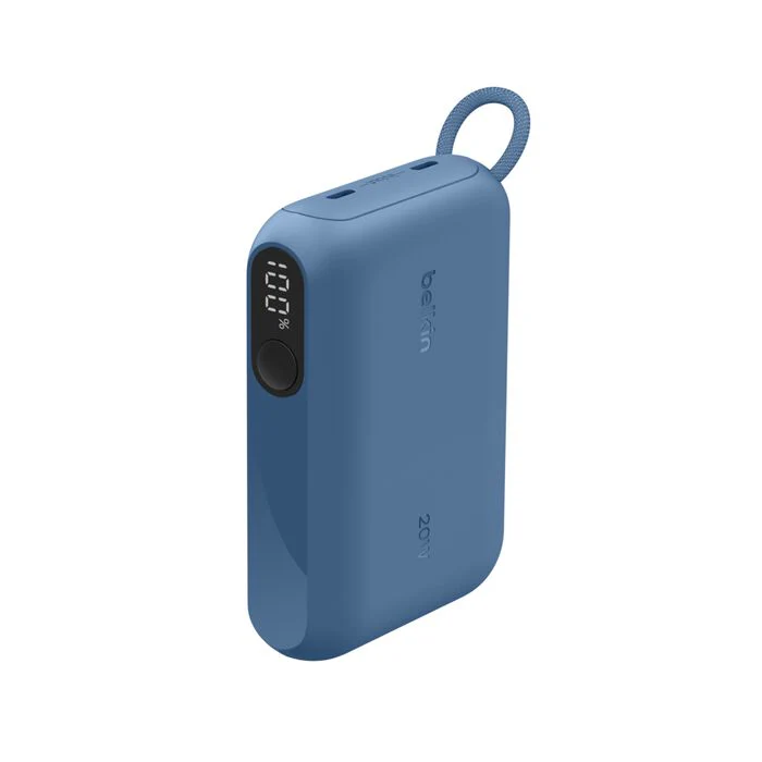 Belkin BoostCharge 10 000 mAh Powerbank med display - Blå - Image 2