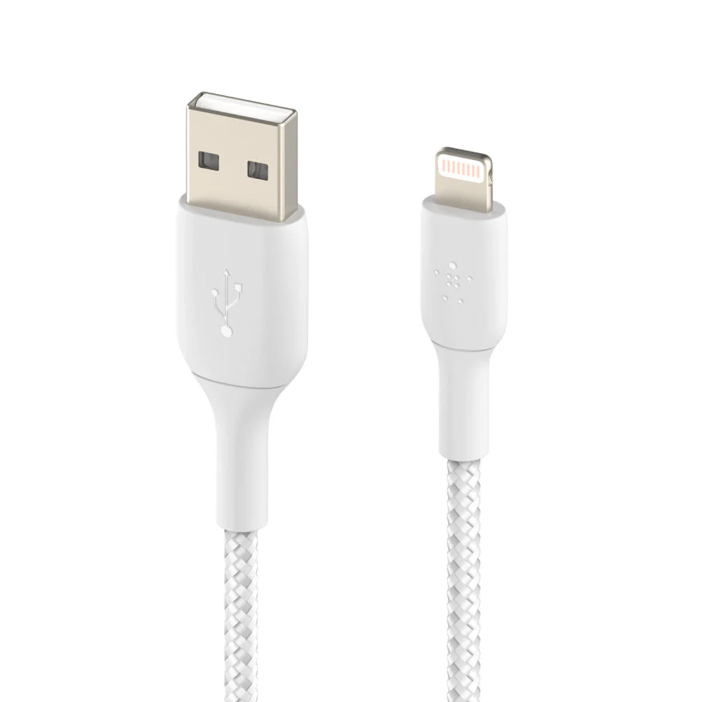 Belkin USB-A til Lightning ladekabel 1m - Hvit - Image 2
