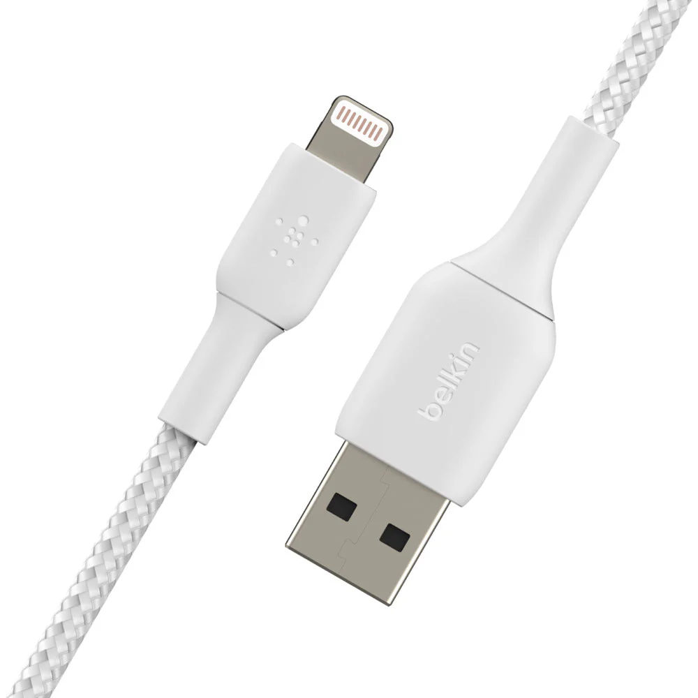 Belkin USB-A til Lightning ladekabel 1m - Hvit - Image 4