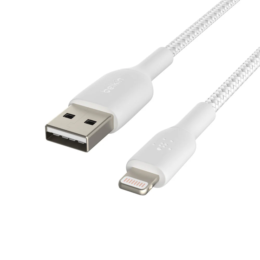 Belkin USB-A til Lightning ladekabel 1m - Hvit - Image 5