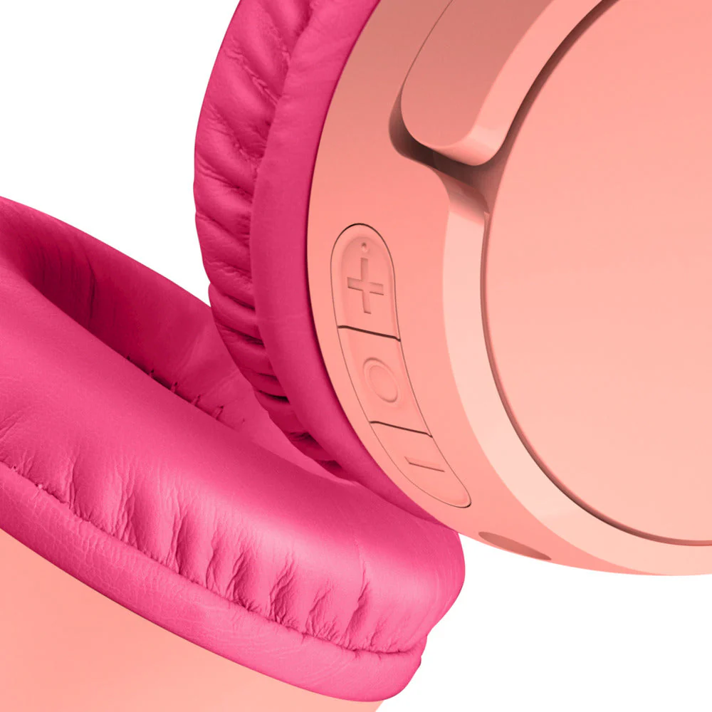 Belkin SoundForm Mini Kids Hodetelefoner - Rosa - Image 3