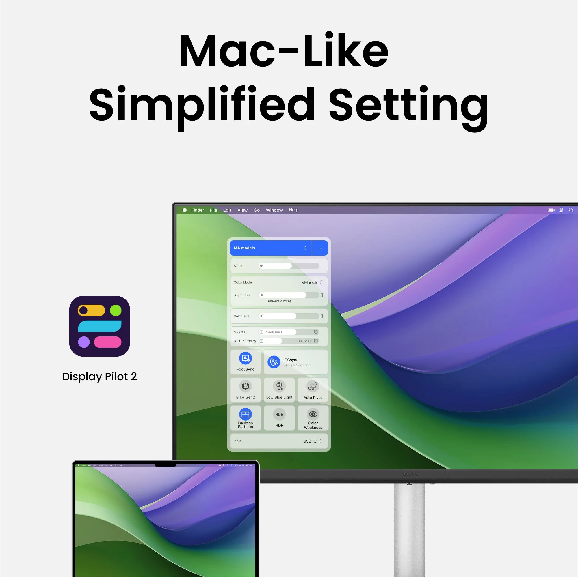 BenQ MA320U 32" MA 4K Mac Monitor P3 - Image 10