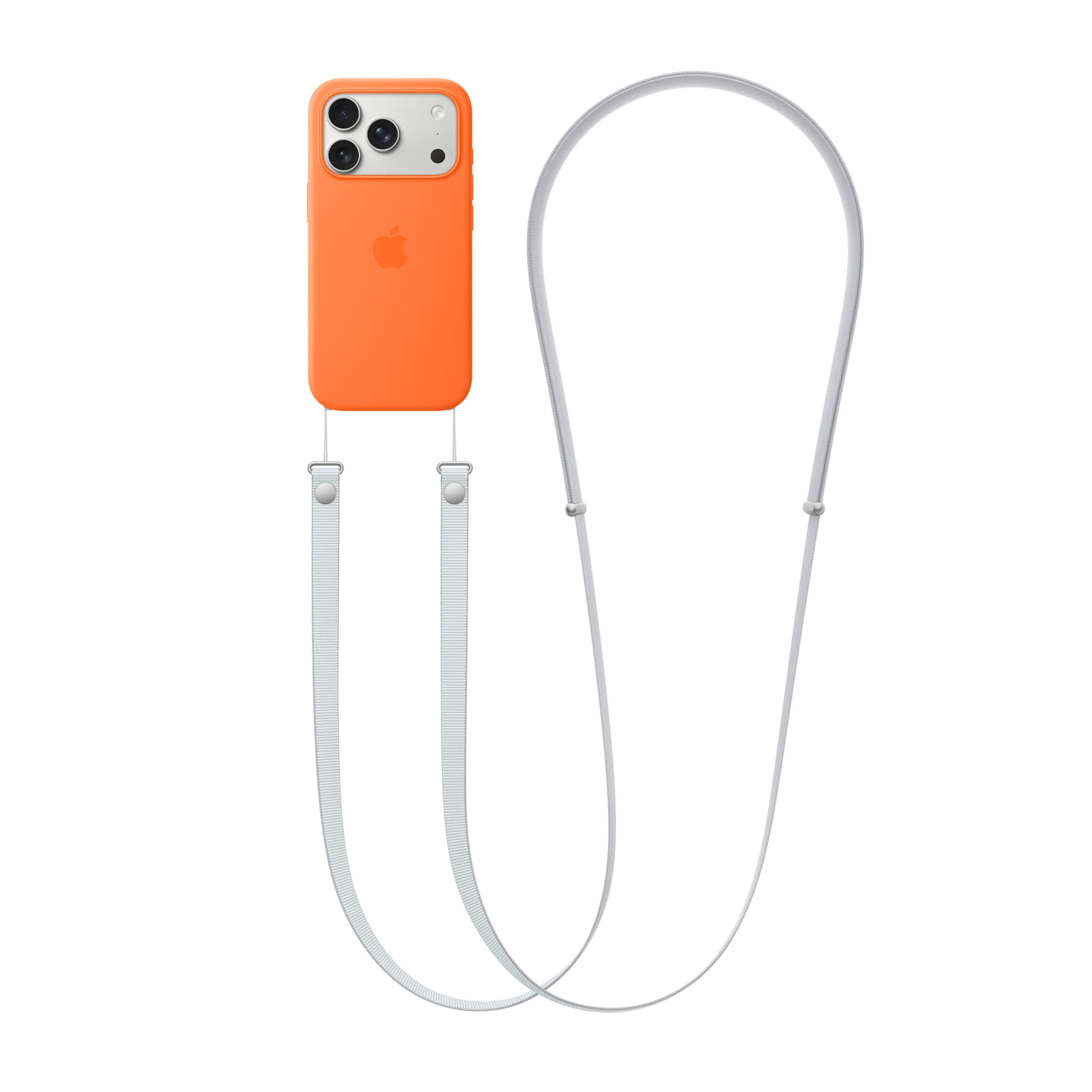 Apple Crossbody-stropp - Lysegrå - Image 2