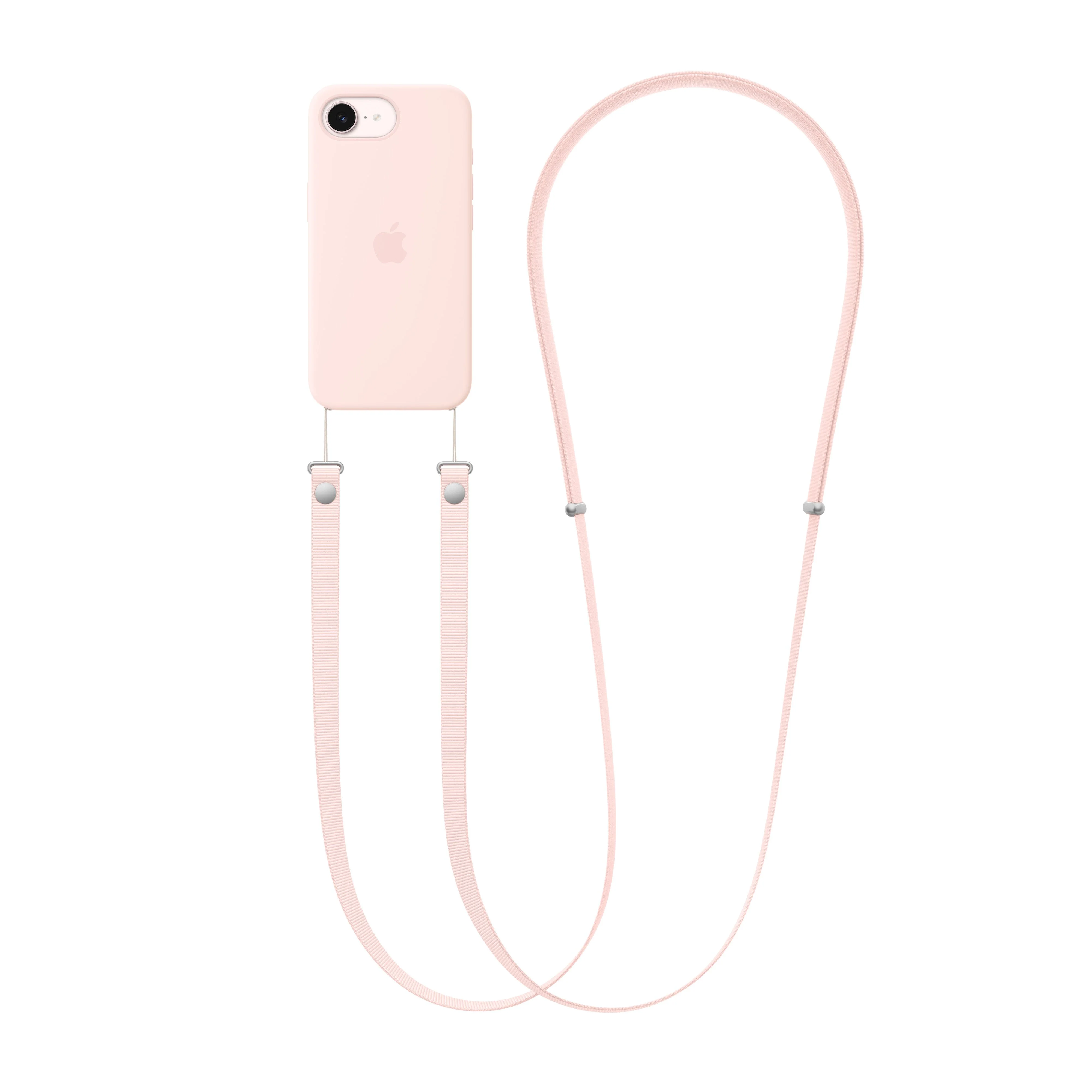 Apple Crossbody-stropp - Myk rosa - Image 2
