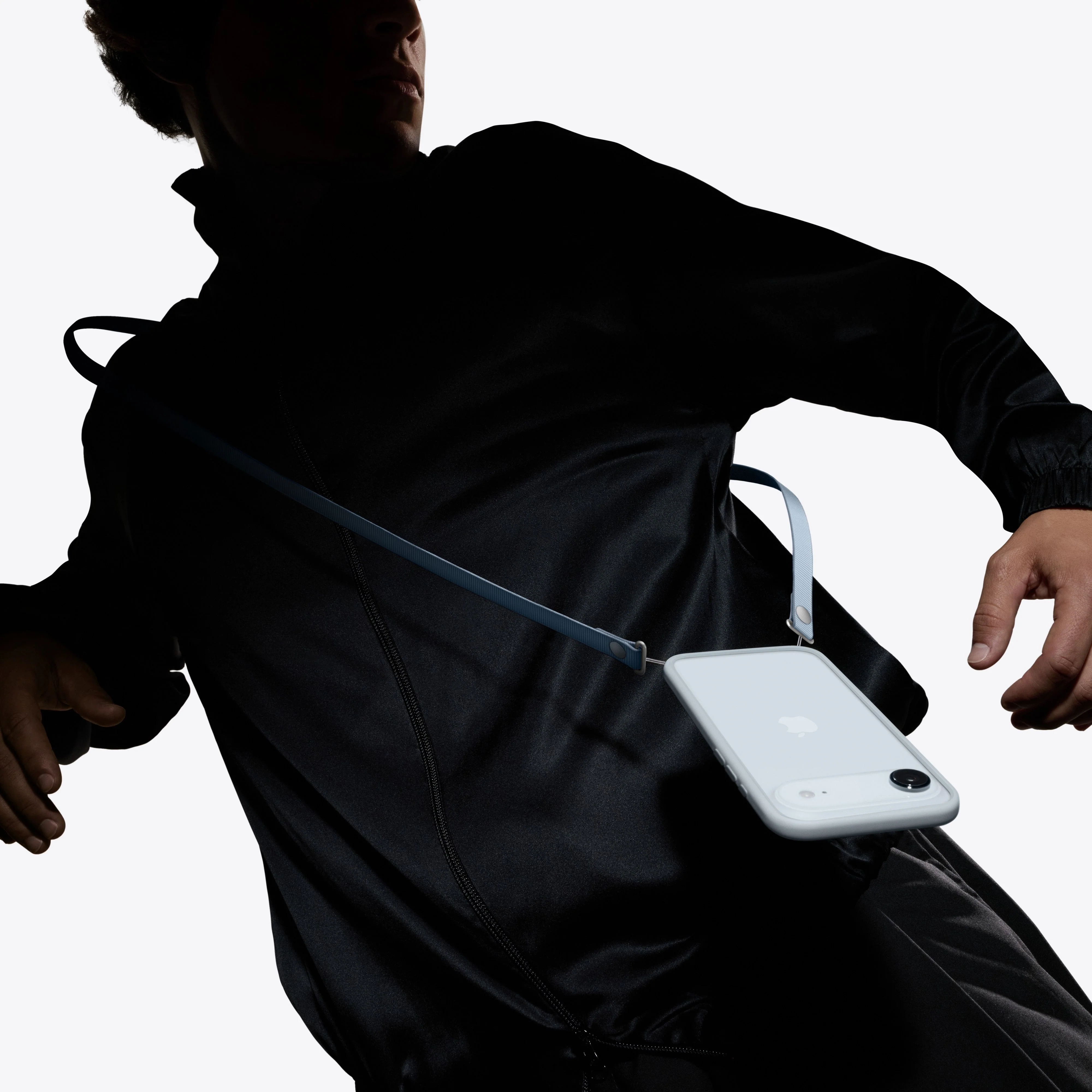 Apple Crossbody-stropp - Myk rosa - Image 3