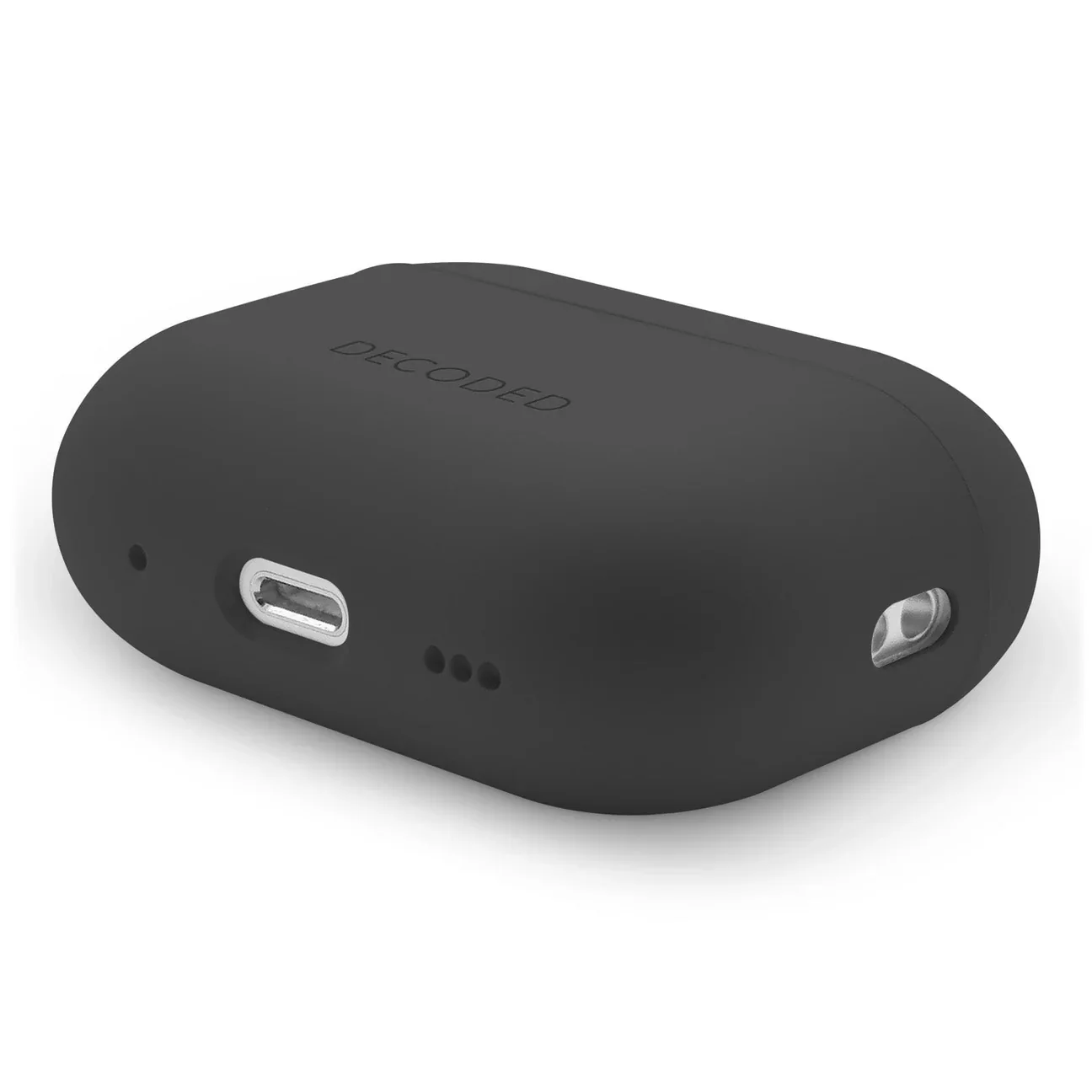 Decoded AirCase Silikondeksel til AirPods Pro (1. og 2. gen.) - Charcoal - Image 4