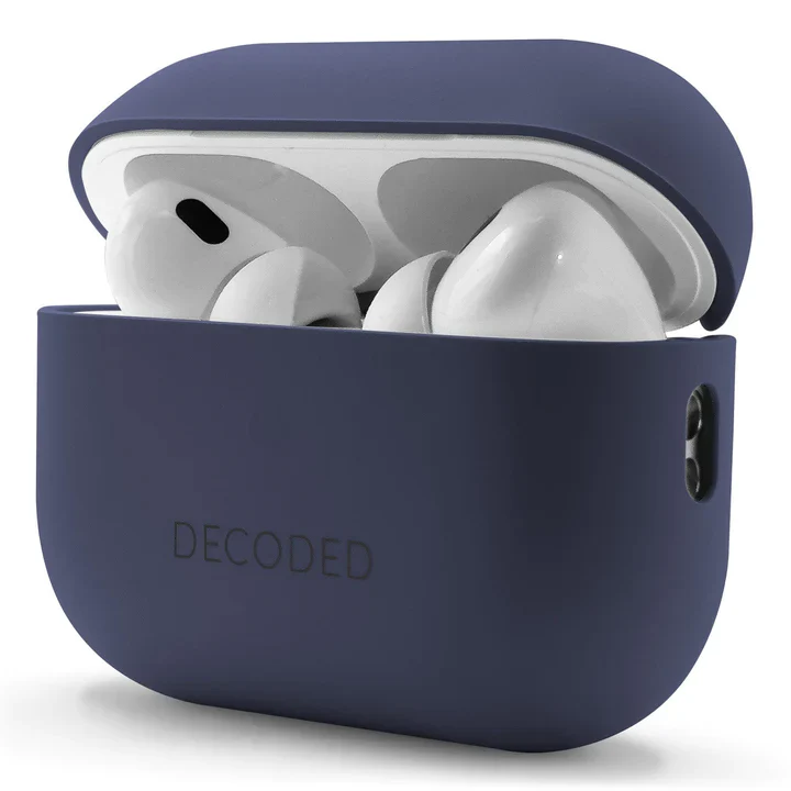 Decoded AirCase Silikondeksel til AirPods Pro (1. og 2. gen.) - Matt Navy - Image 2