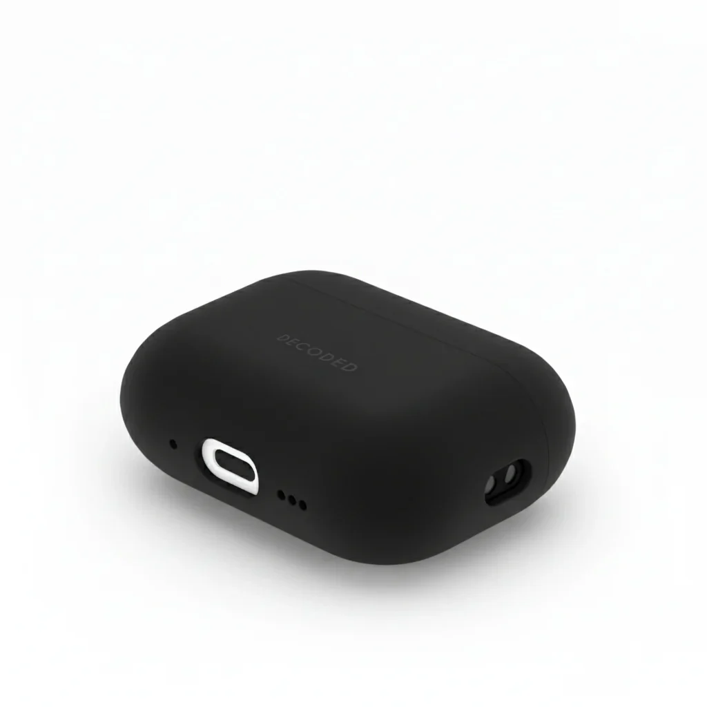 Decoded Silikondeksel til AirPods Pro 3 - Svart - Image 4