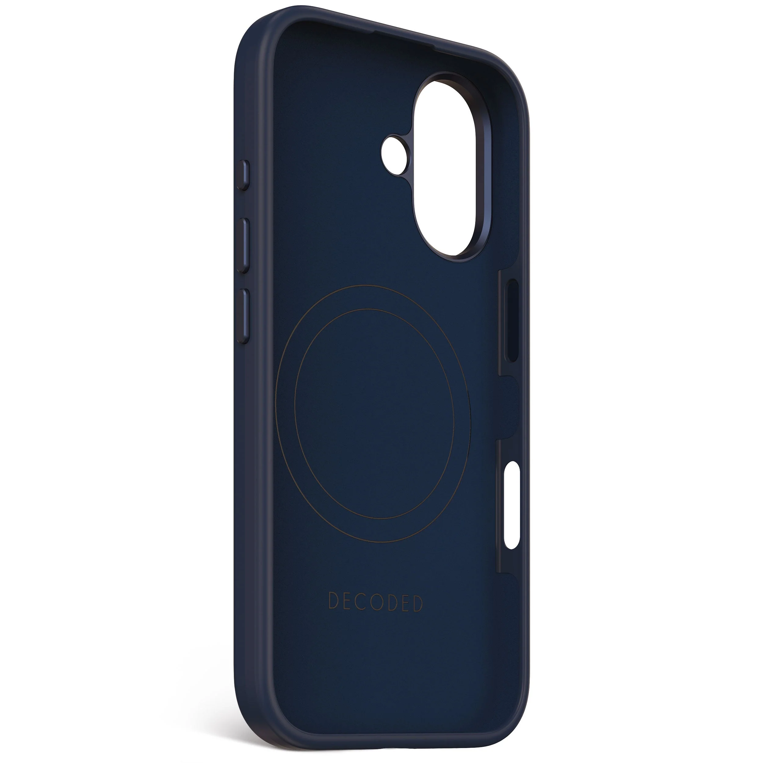 Decoded BackCover MagSafe Silikondeksel til iPhone 16 - Navy - Image 3
