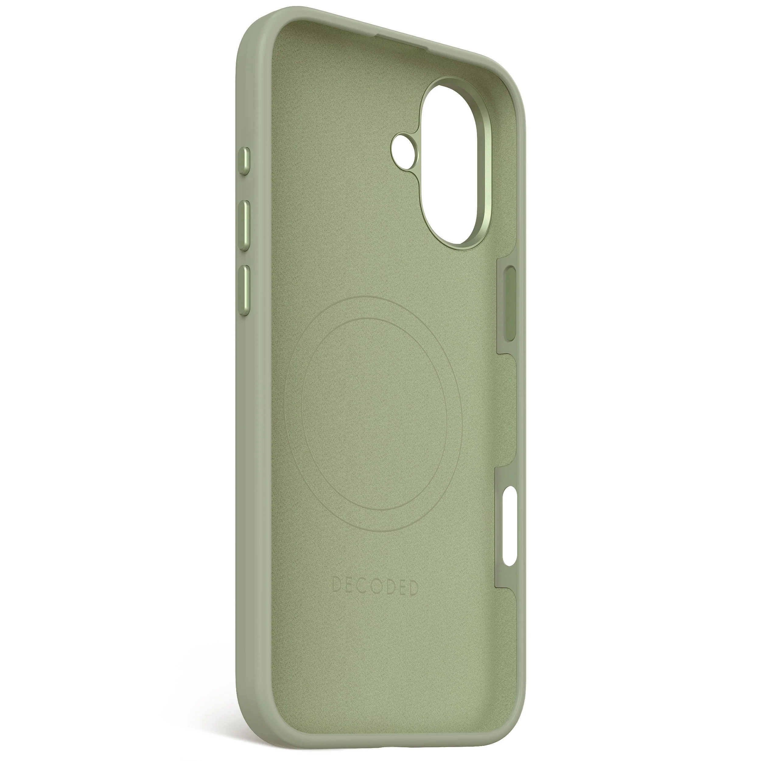 Decoded BackCover MagSafe Silikondeksel til iPhone 16 Plus - Jade Green - Image 3