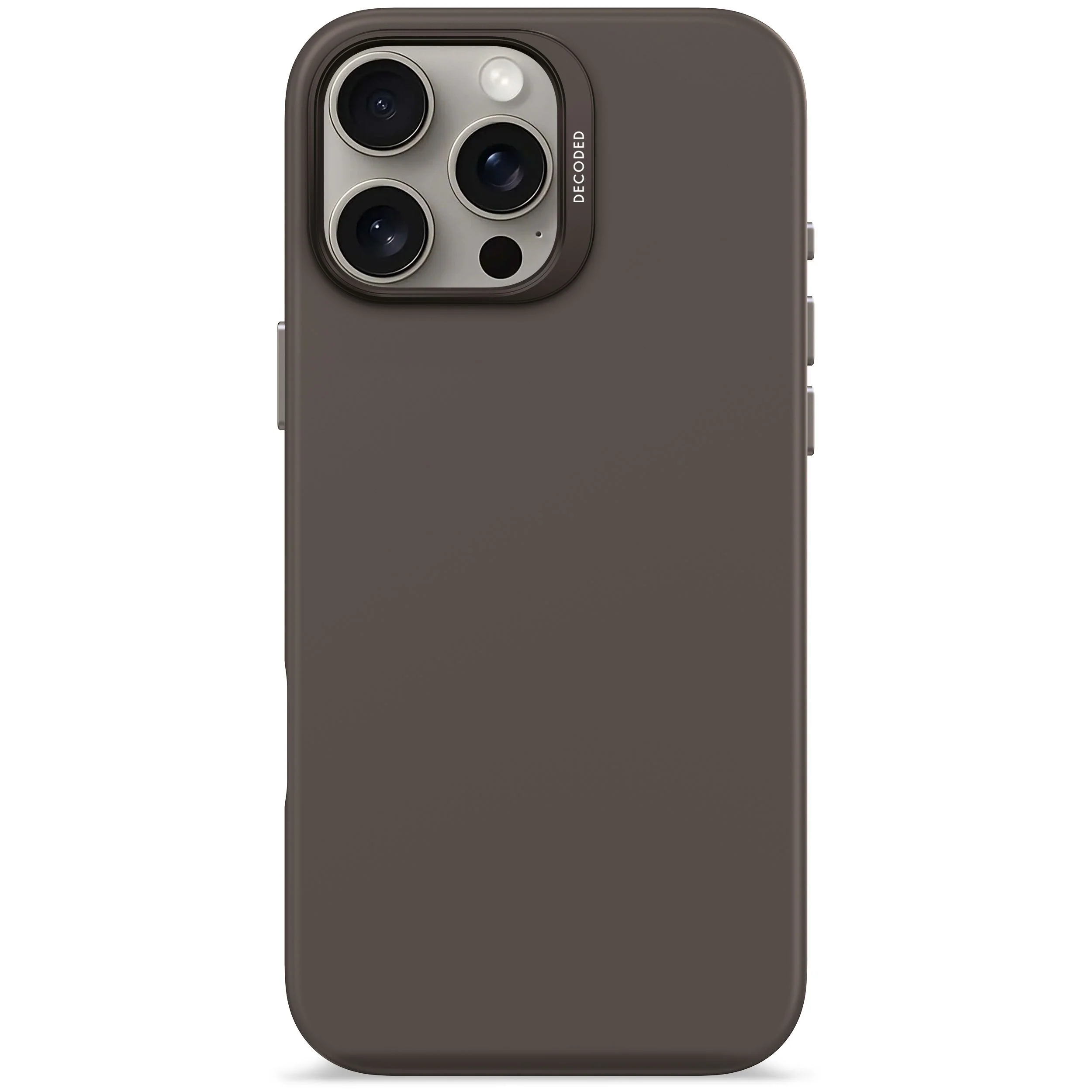 Decoded BackCover MagSafe Silikondeksel til iPhone 16 Pro Max - Phantom Black