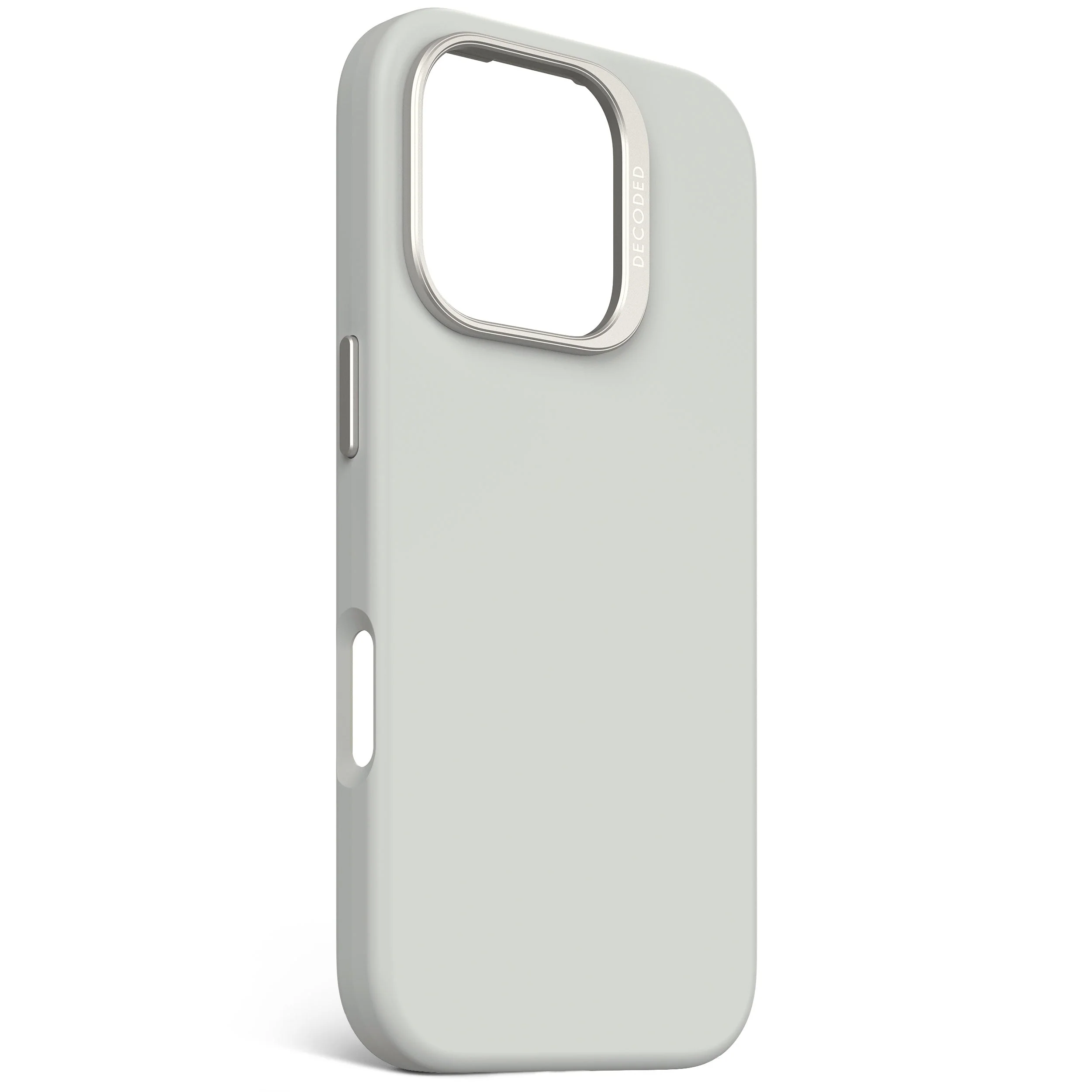 Decoded BackCover MagSafe Silikondeksel til iPhone 16 Pro - Stone Grey - Image 2