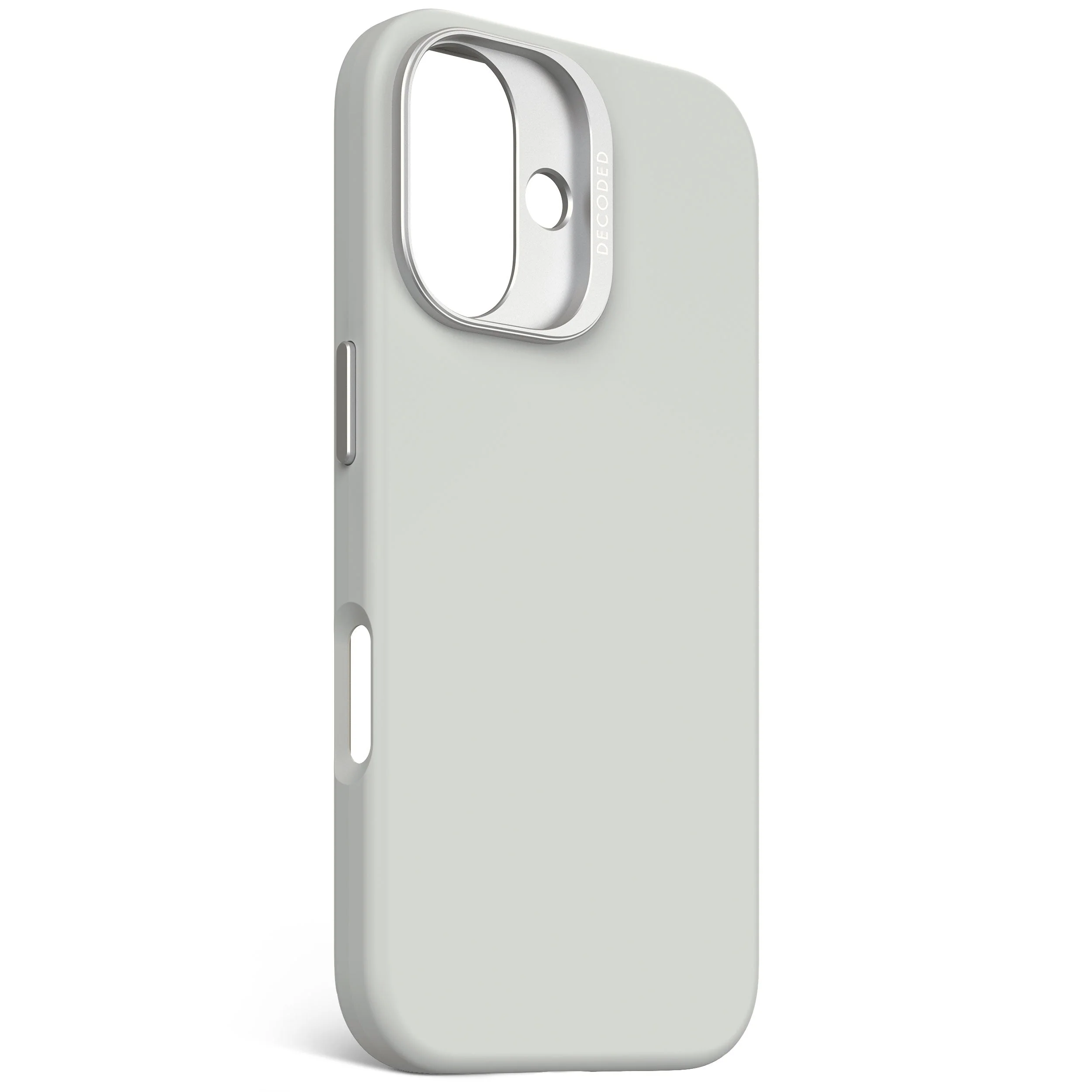 Decoded BackCover MagSafe Silikondeksel til iPhone 16 - Stone Grey - Image 2