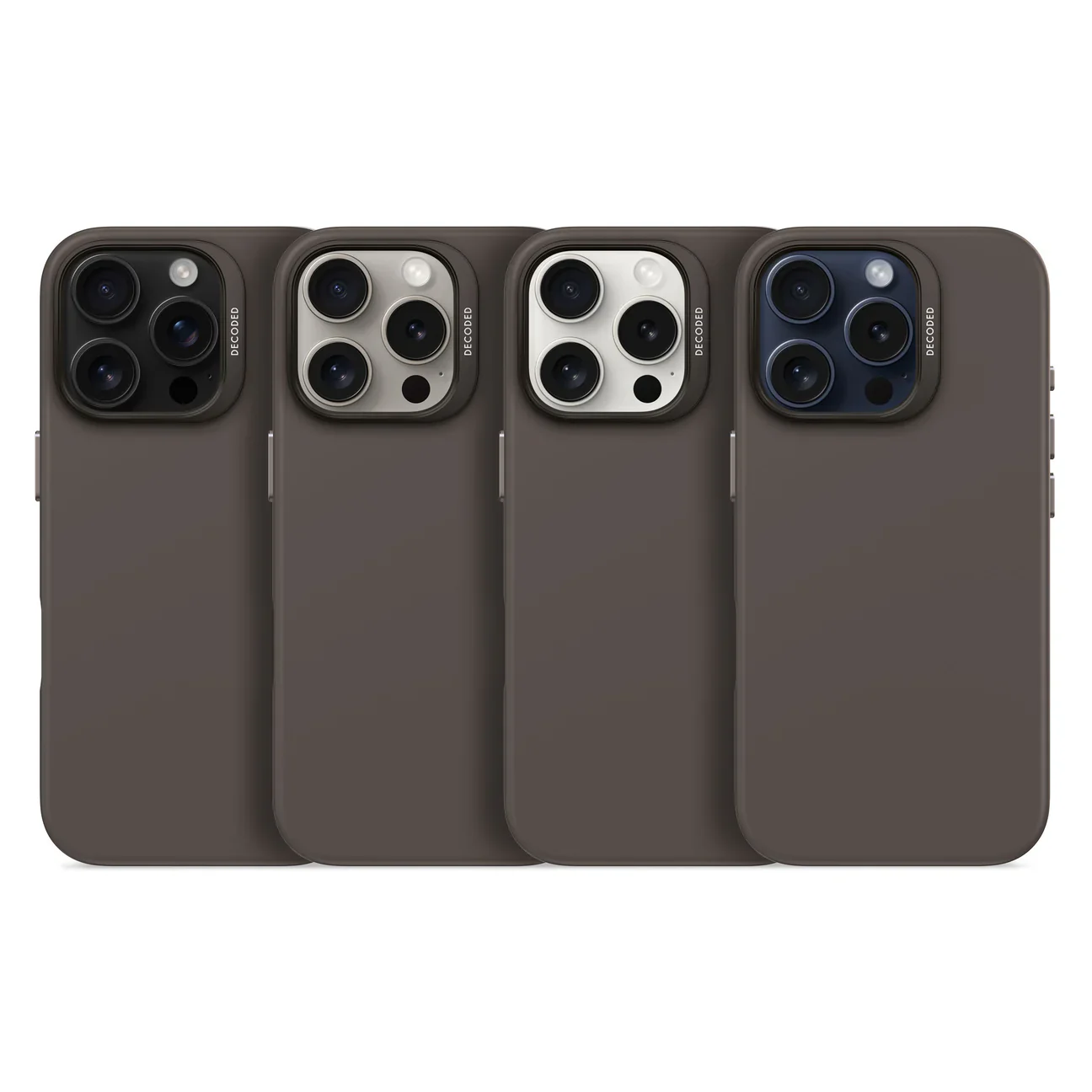 Decoded BackCover MagSafe Silikondeksel til iPhone 15 Pro - Phantom Black - Image 3