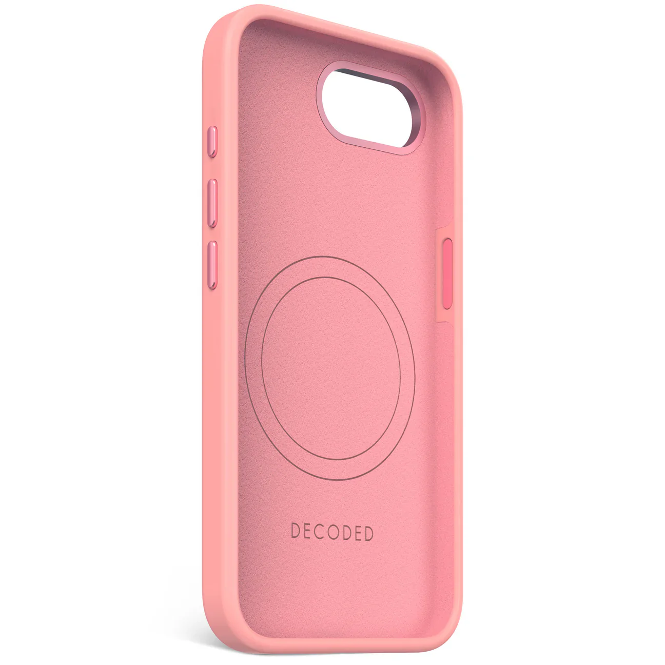 Decoded Backcover Silikondeksel til iPhone 17e/16e - Rosa - Image 2