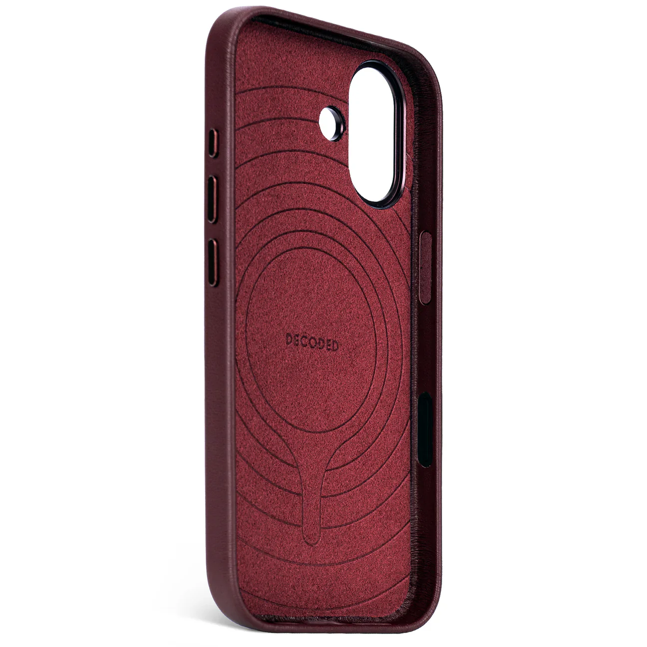 Decoded BackCover MagSafe Skinndeksel til iPhone 17 - Dark Ruby - Image 2