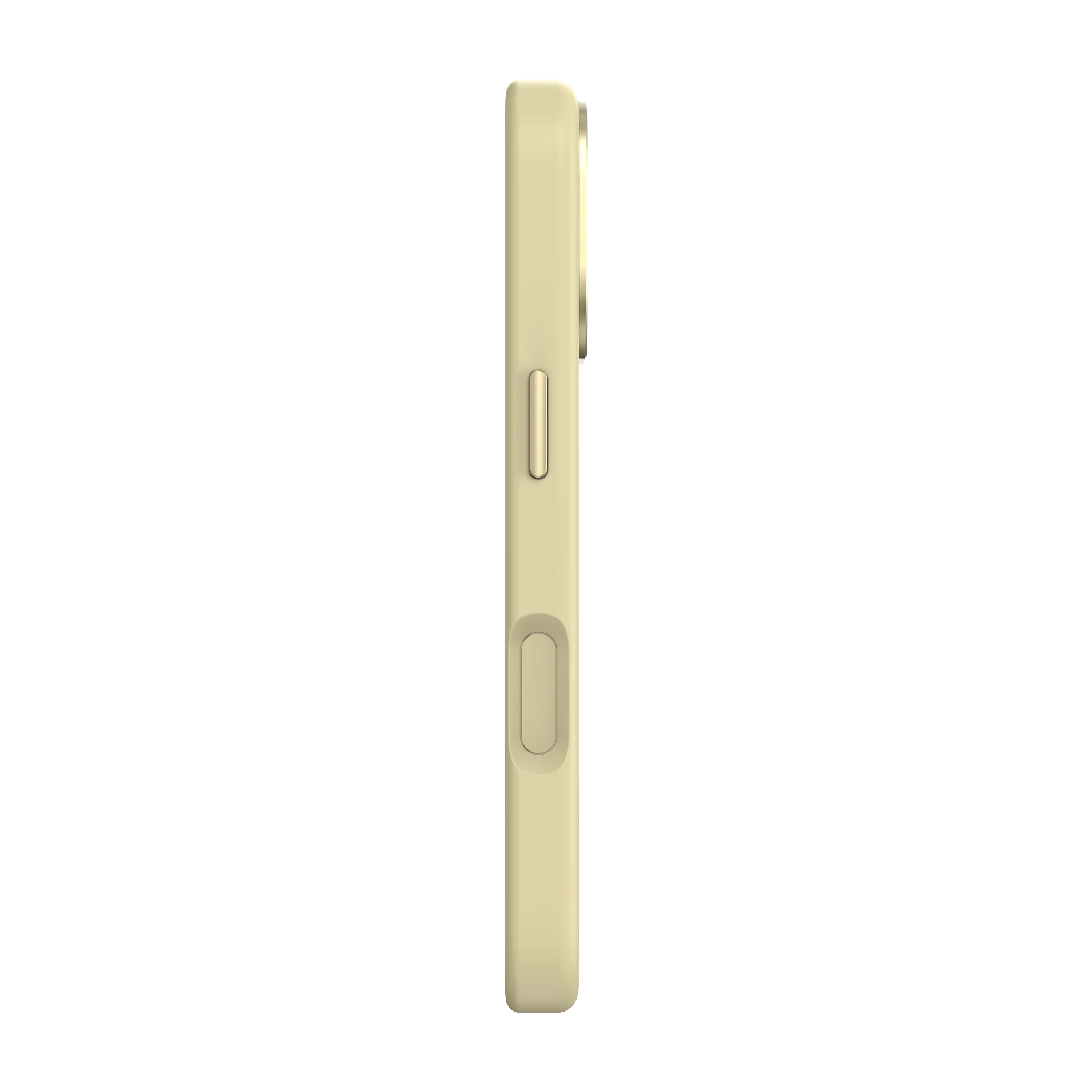 Decoded BackCover MagSafe Silikondeksel til iPhone 17 - Yuma Yellow - Image 3