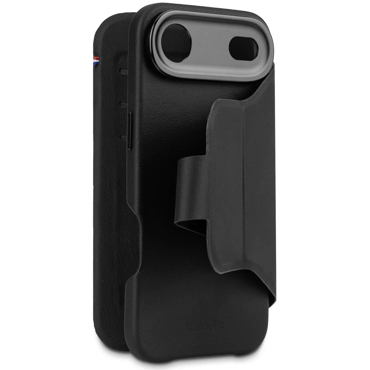Decoded Lommebokdeksel i silikon med MagSafe til iPhone Air - Phantom Black - Image 4